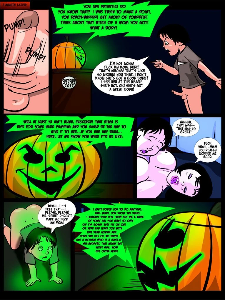 Halloween Magic porn comic picture 14