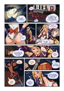 Halloween Monster Fuck! porn comic picture 1
