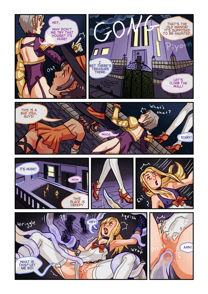 Halloween Monster Fuck! porn comic picture 3