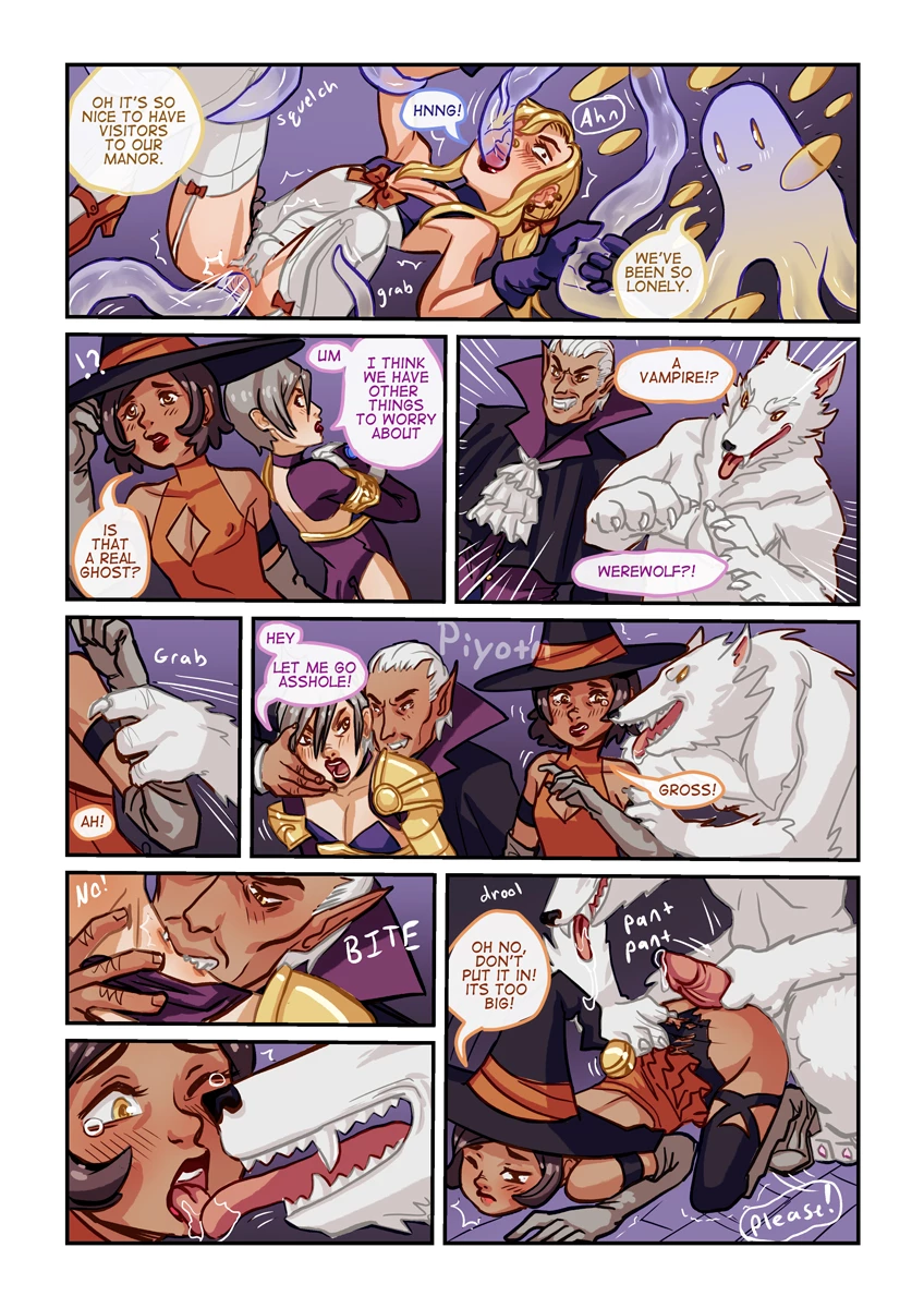 Halloween Monster Fuck! porn comic picture 4