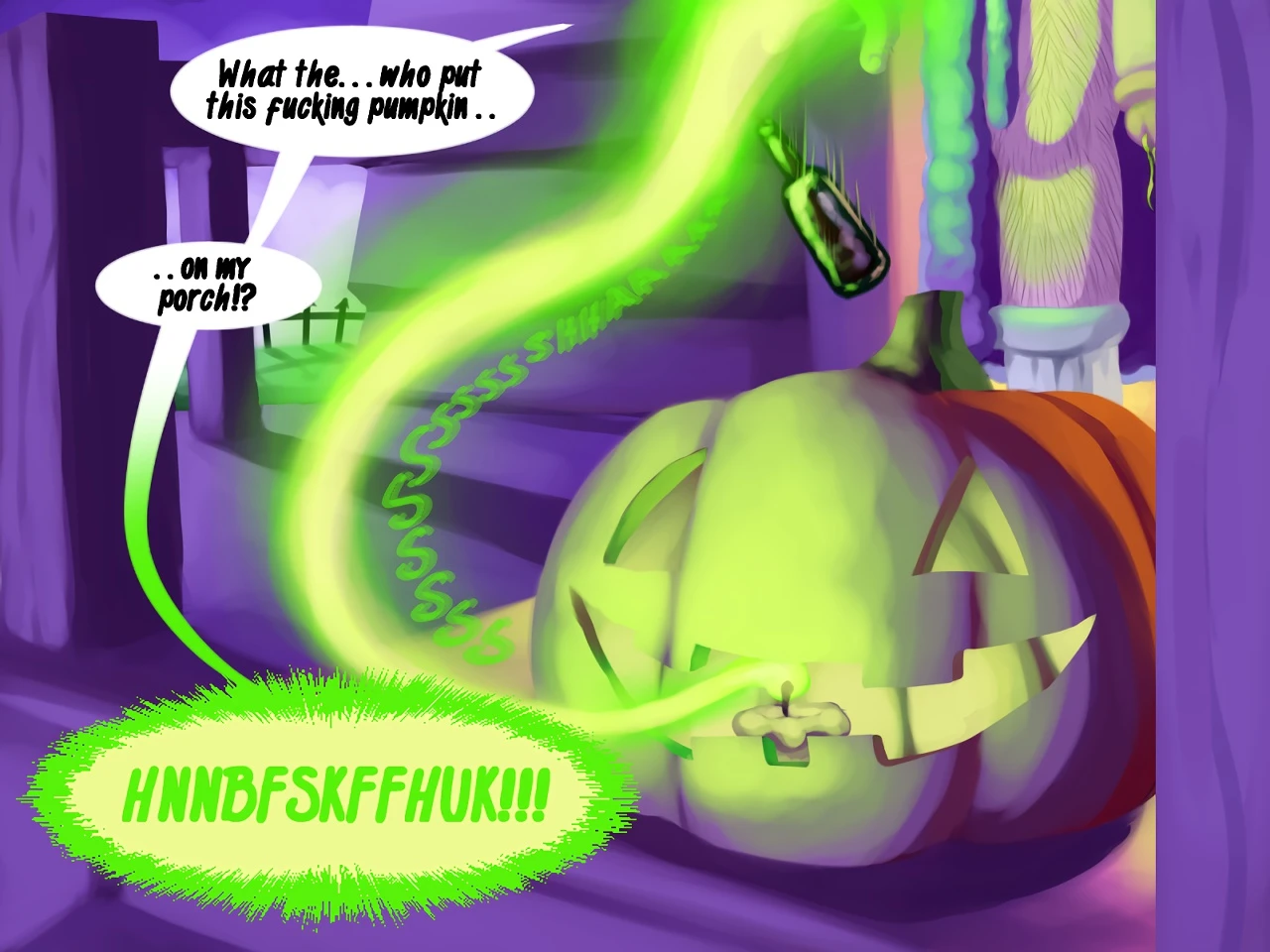 Halloweenies porn comic picture 2