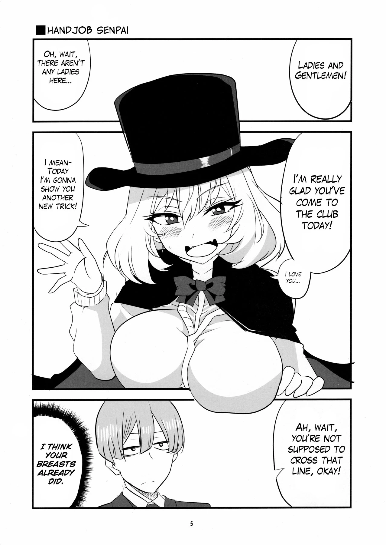 Handjob Senpai | Tekoki Senpai | porn comic picture 4