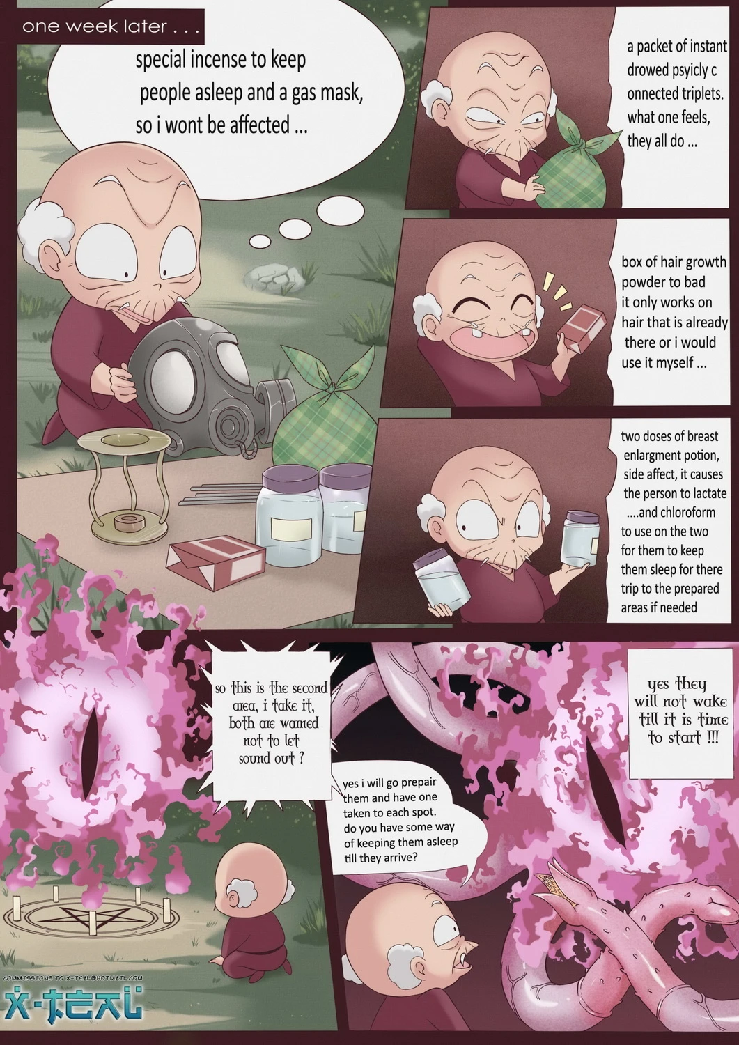 Happosai`s Revenge porn comic picture 3