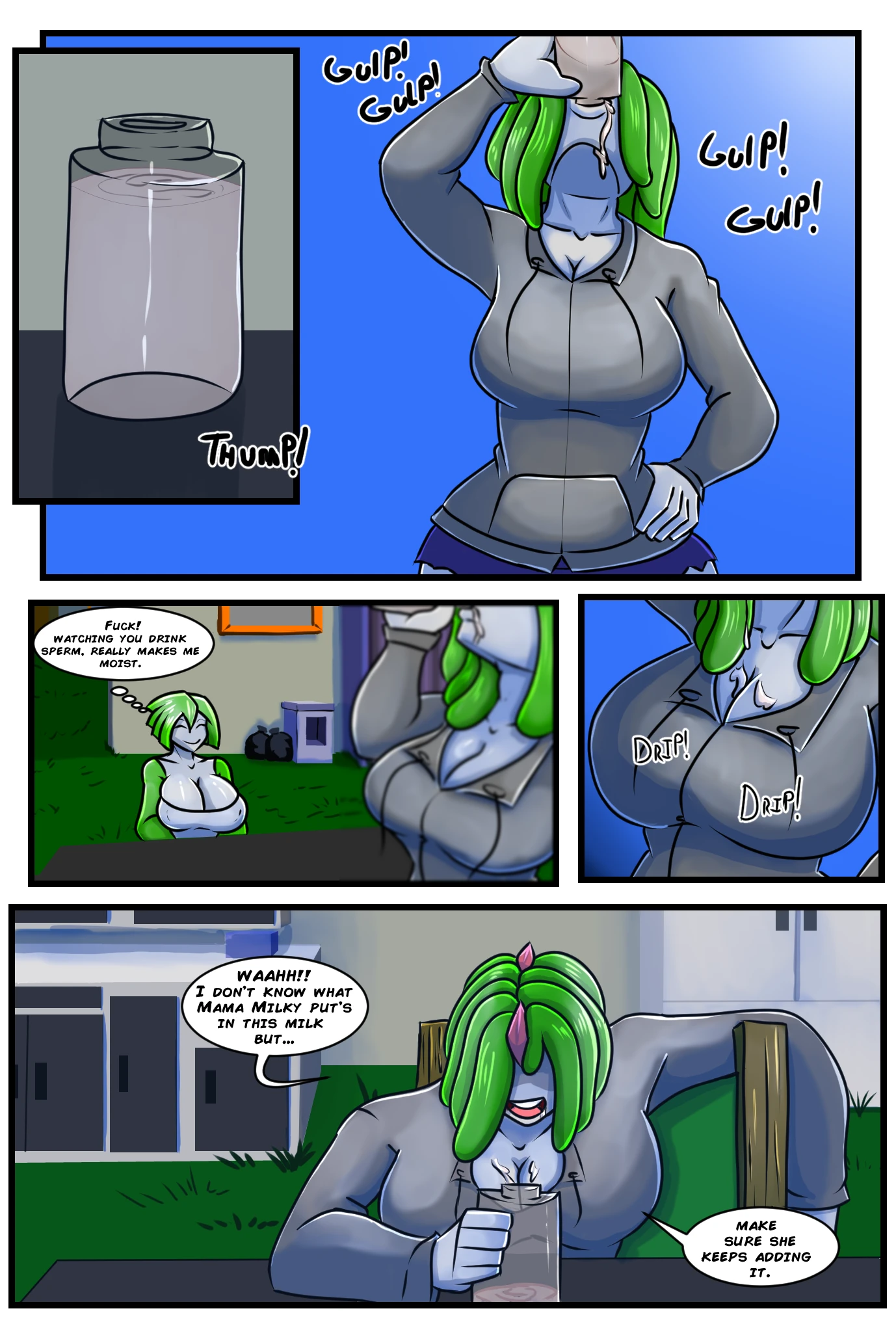 Happy Birthday Miss Slut! porn comic picture 3