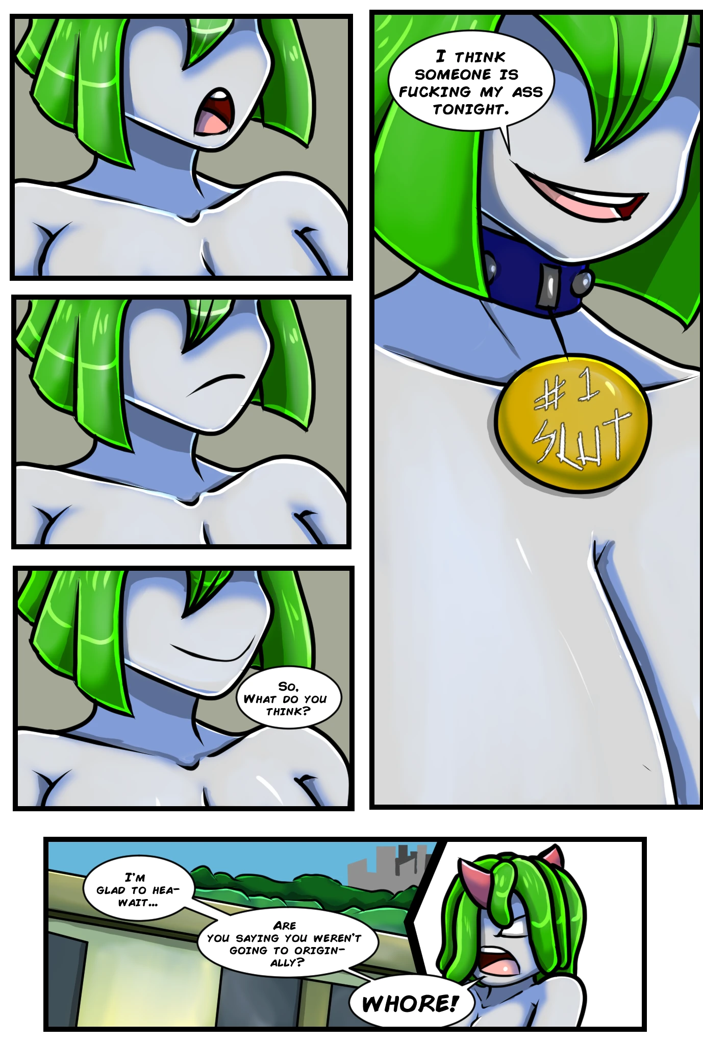 Happy Birthday Miss Slut! porn comic picture 8