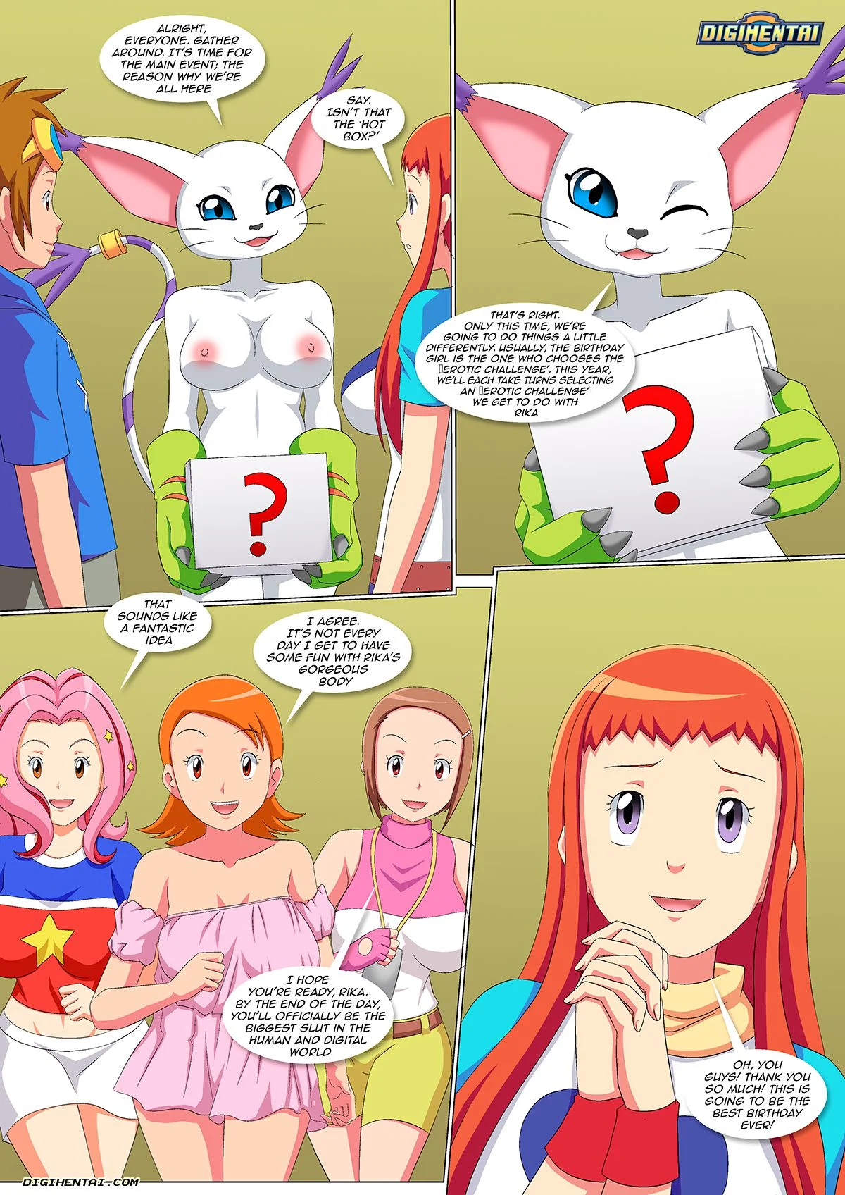 Happy Birthday Rika 2 porn comic picture 8