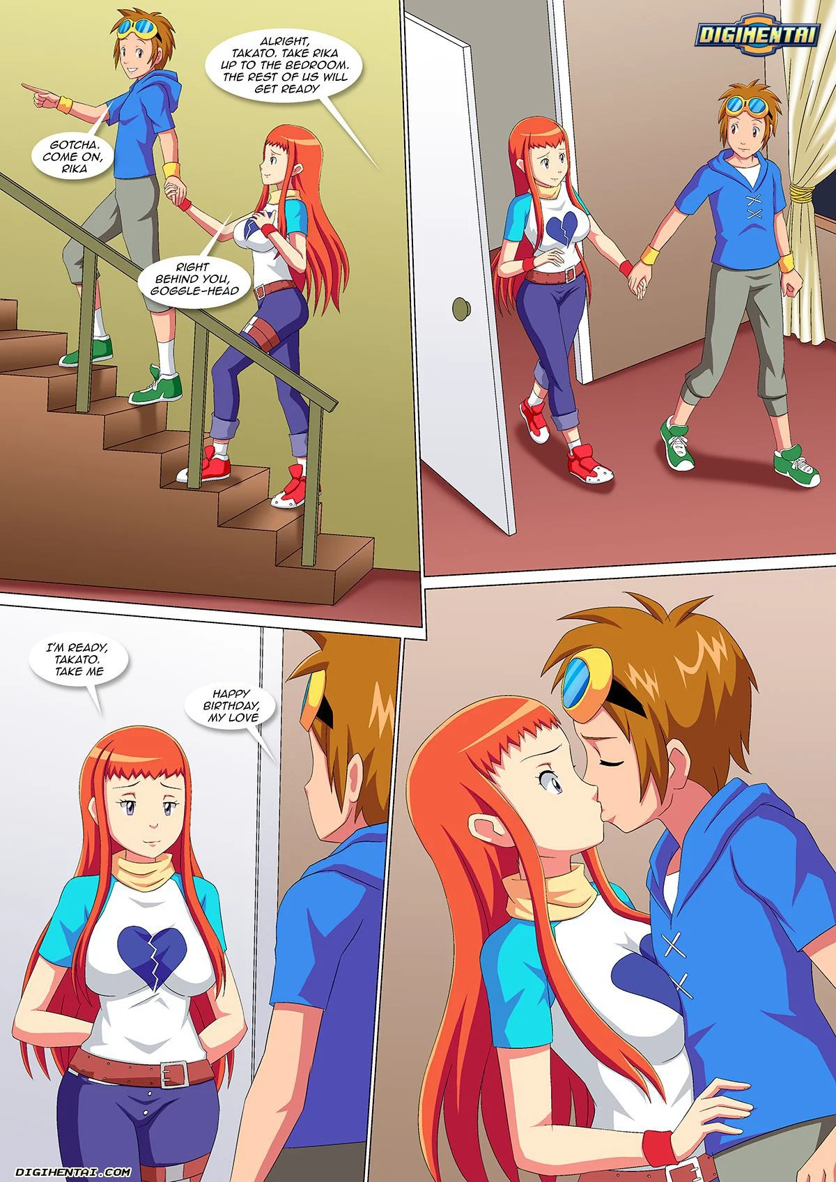 Happy Birthday Rika 2 porn comic picture 9