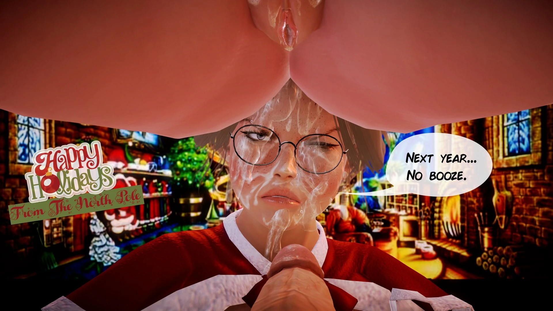 Happy Holidays from the North Pole porn comic picture 23
