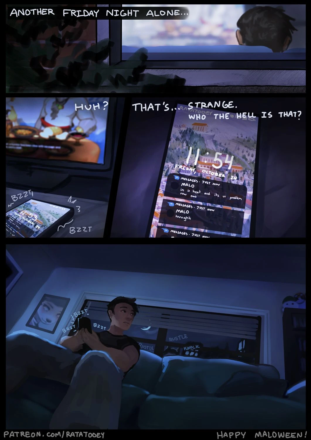 Happy Mal0ween! porn comic picture 1