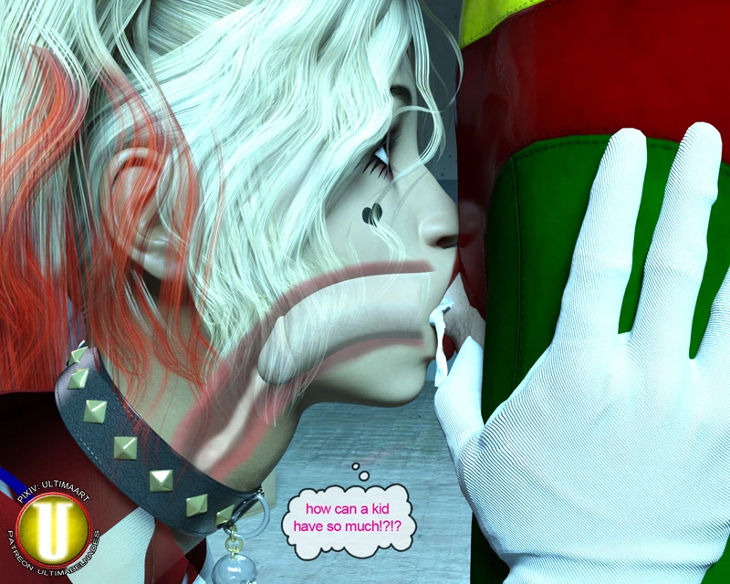 Harley and Robin porn comic picture 22