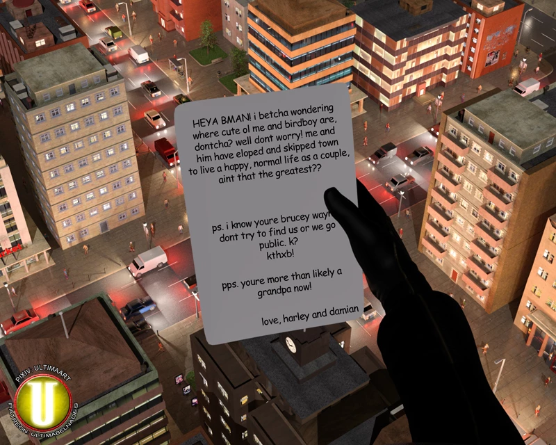 Harley and Robin porn comic picture 52