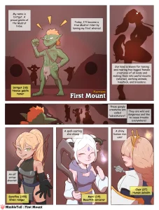 Harness: First Mount porn comic picture 1