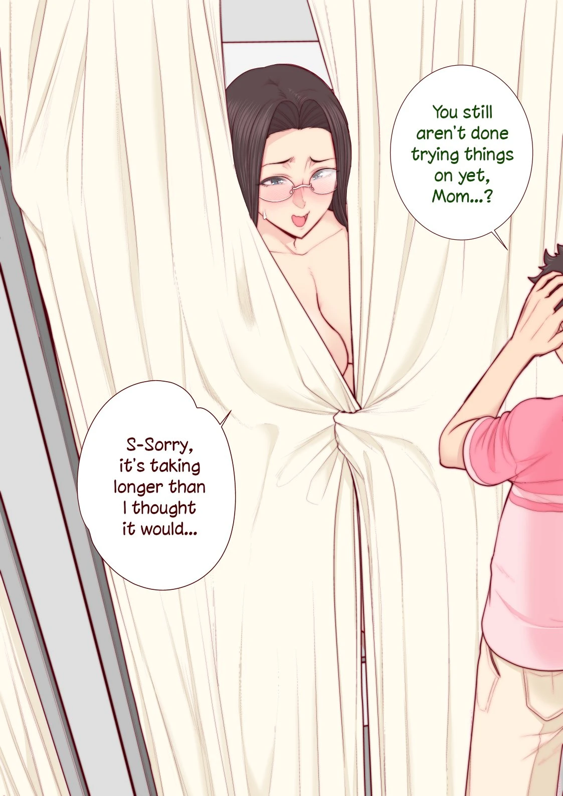 Having Hide and Seek Sex With Takashi-kun's Mom porn comic picture 28