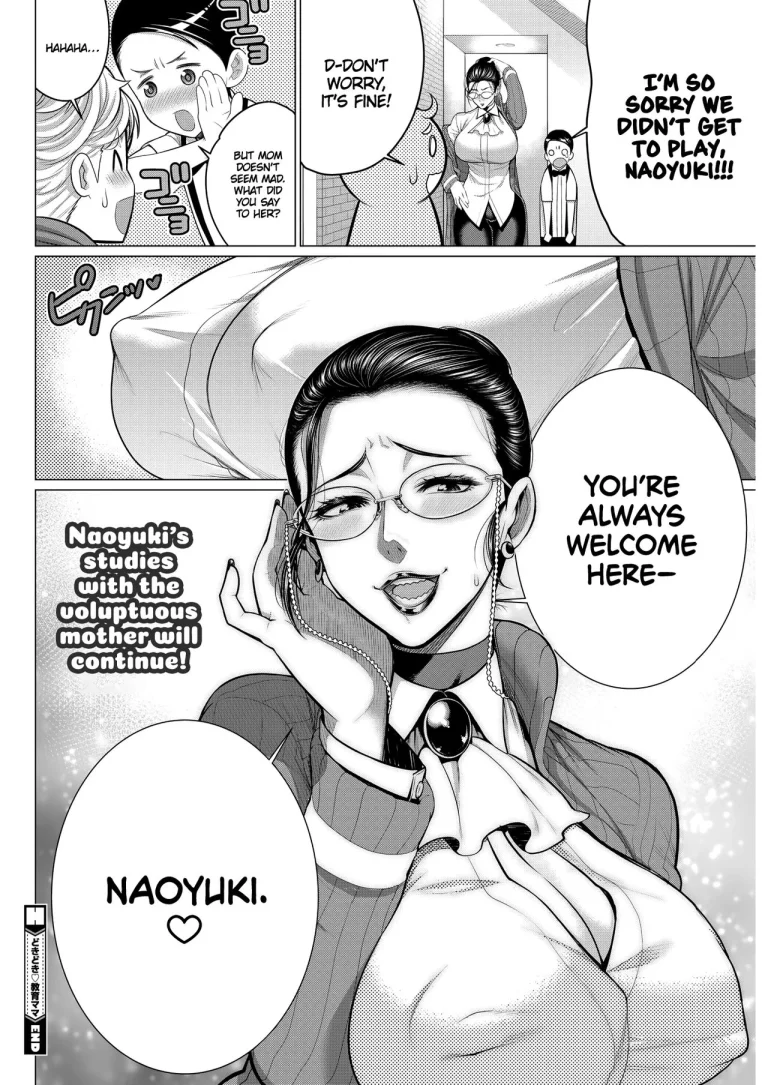 Heart-Pounding Helicopter Mom | Dokidoki Kyouiku Mama porn comic picture 24