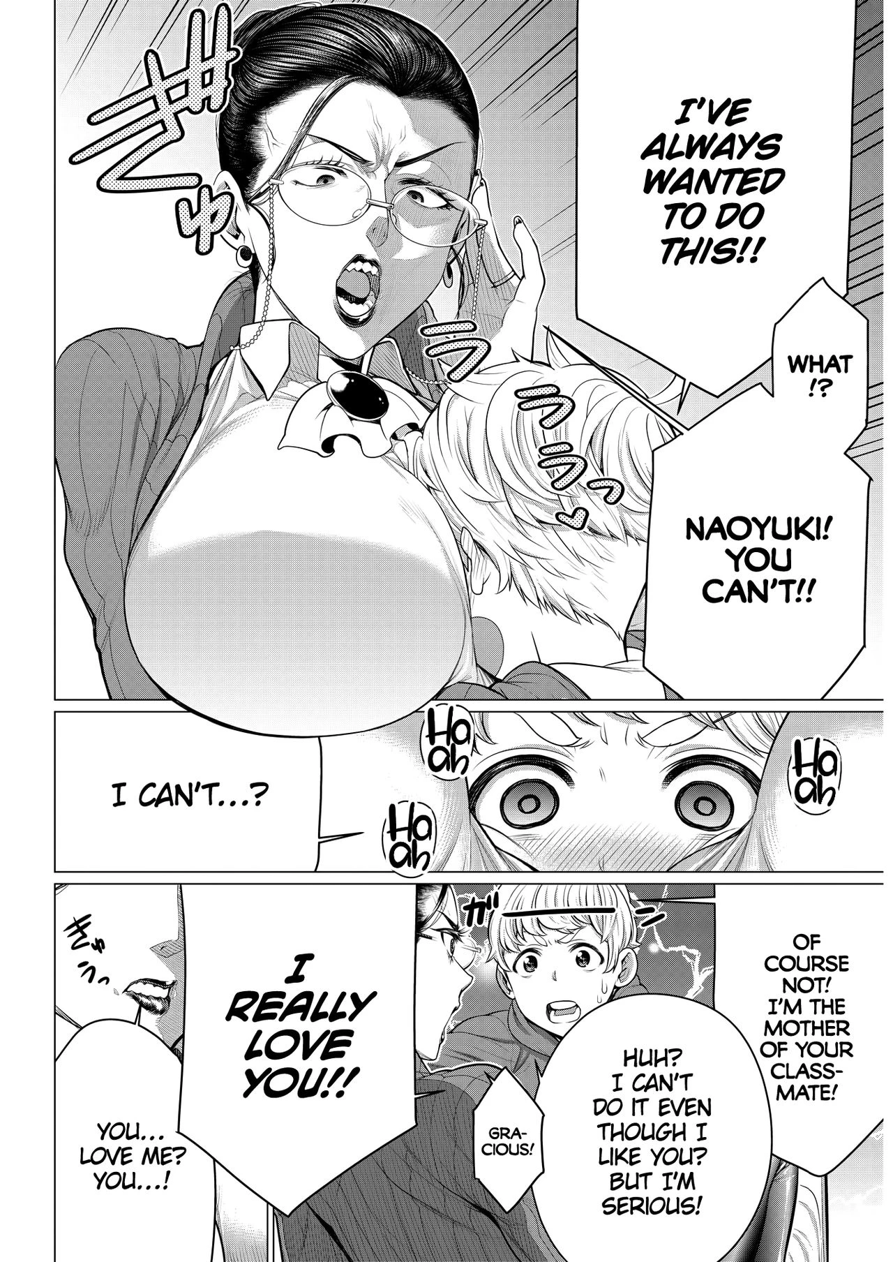 Heart-Pounding Helicopter Mom | Dokidoki Kyouiku Mama porn comic picture 4