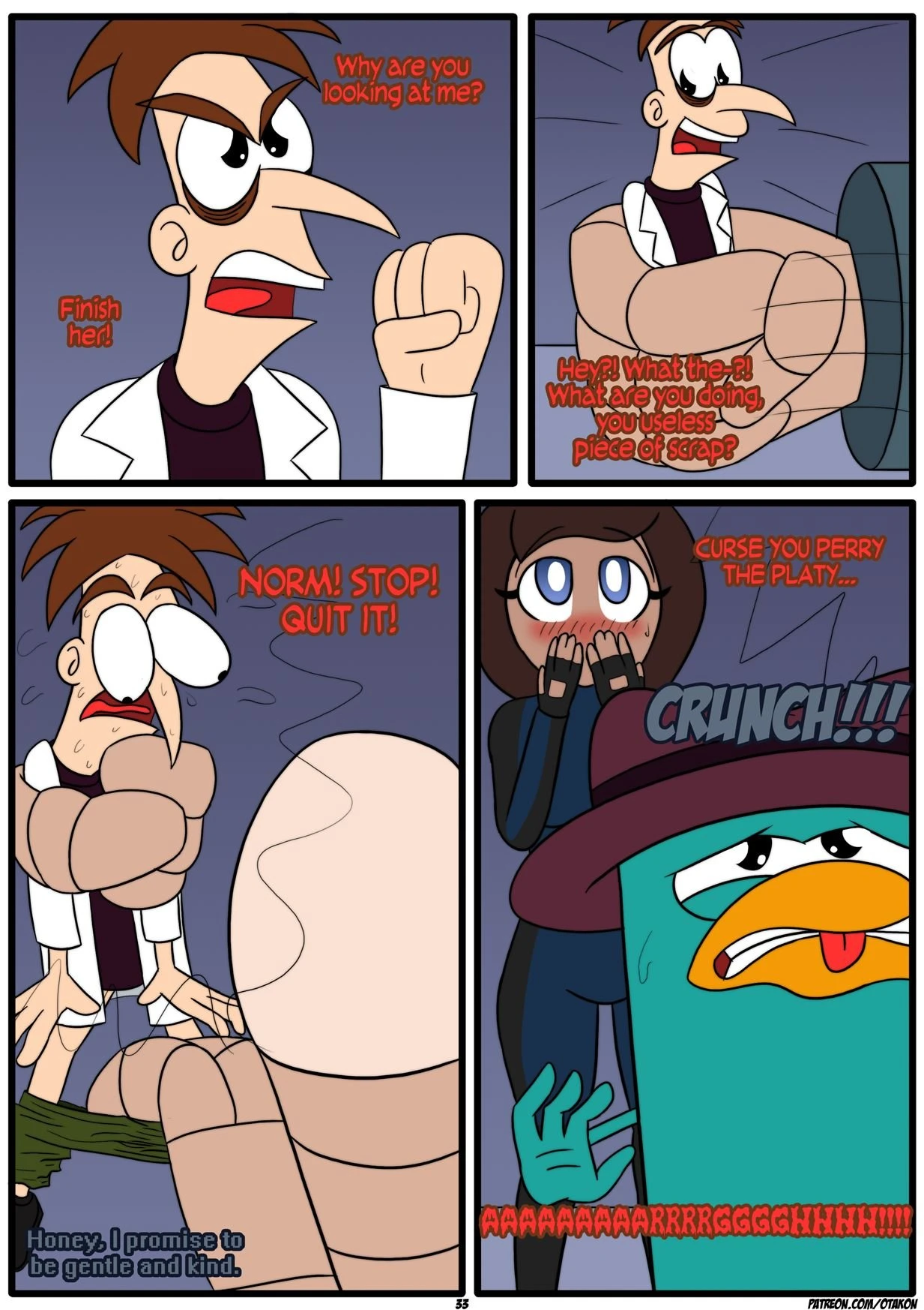 Heartbreakinator porn comic picture 34