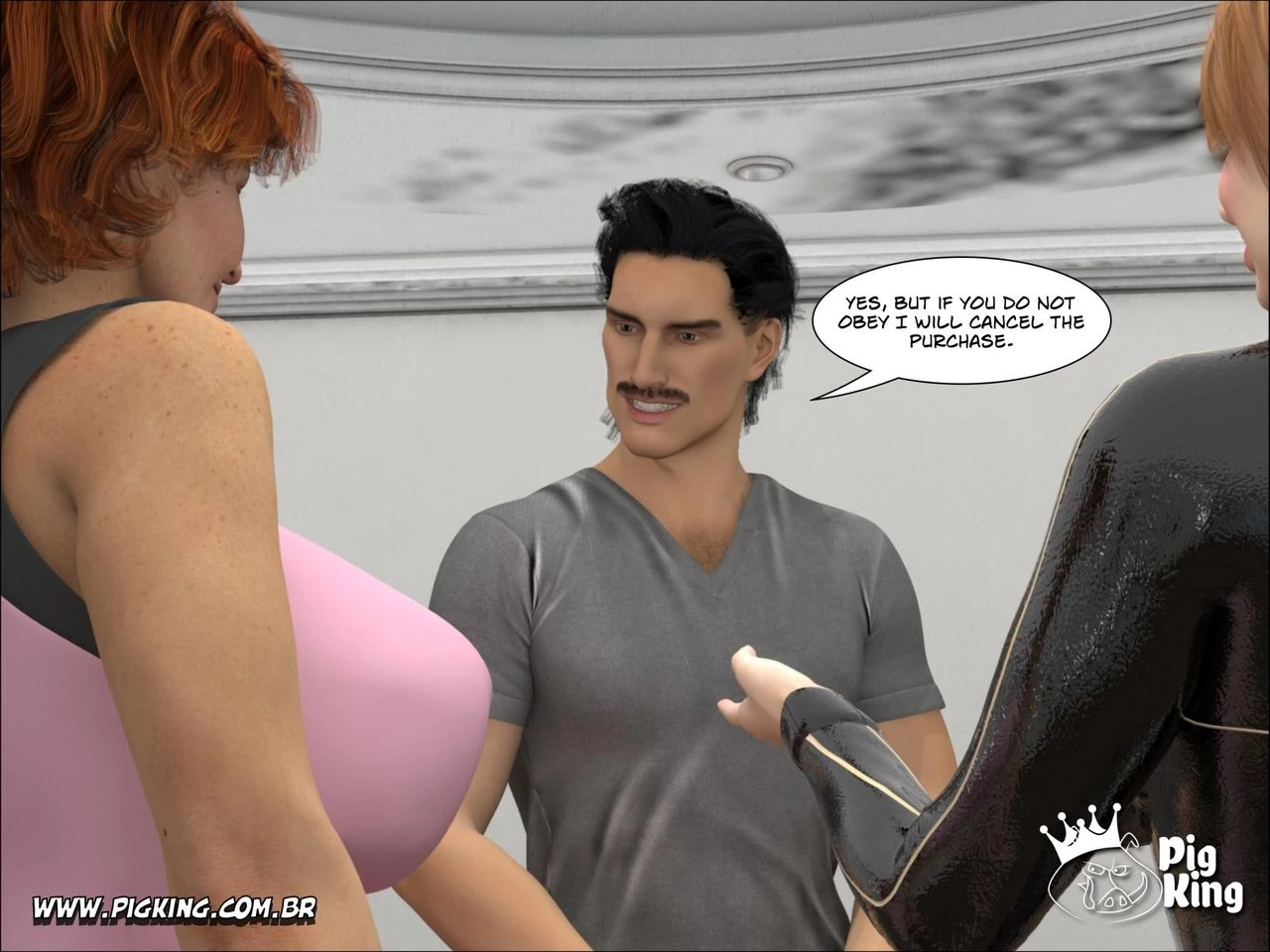 Helena in - A Successful Brokerage Firm porn comic picture 13