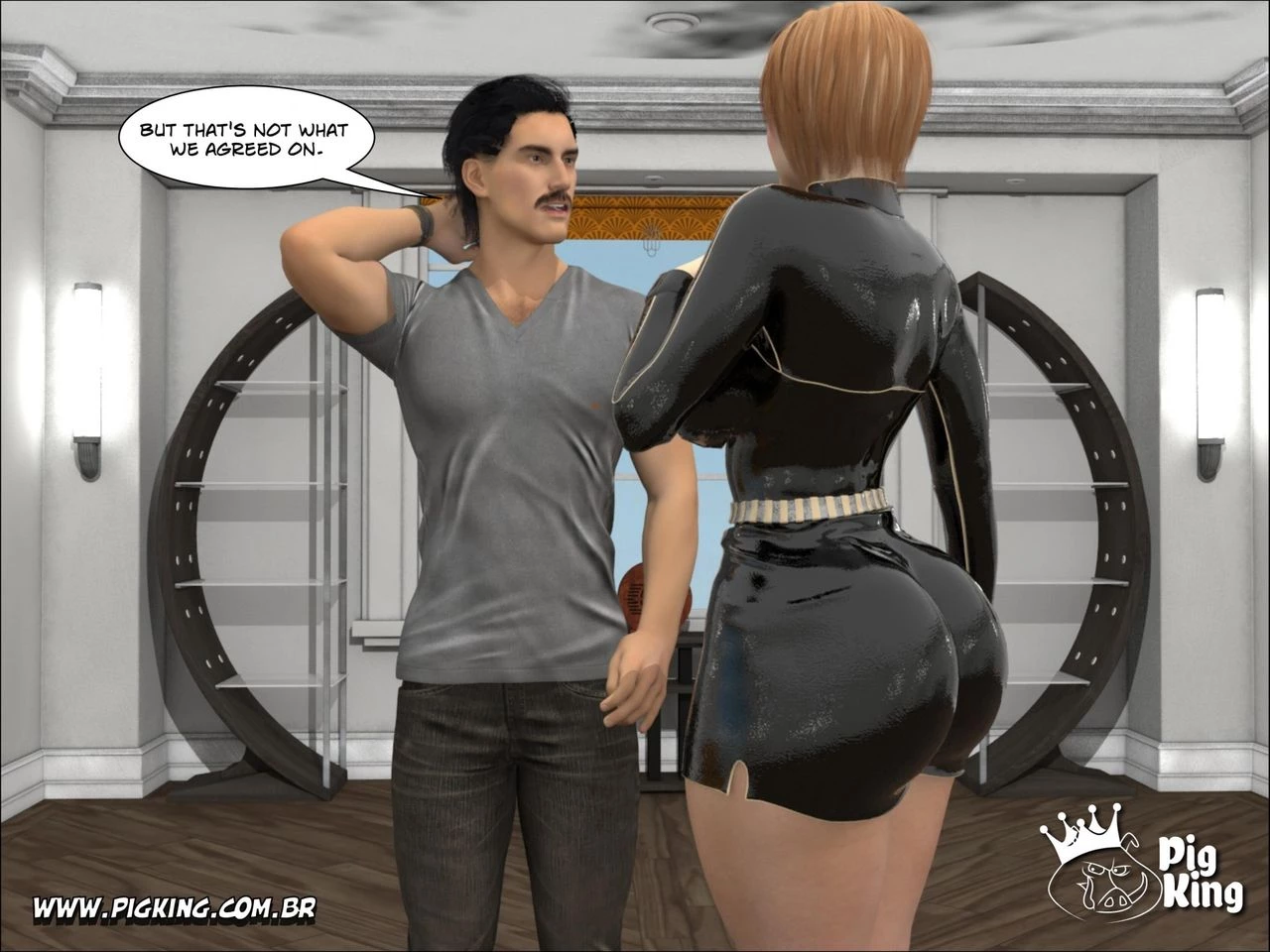 Helena in - A Successful Brokerage Firm porn comic picture 4