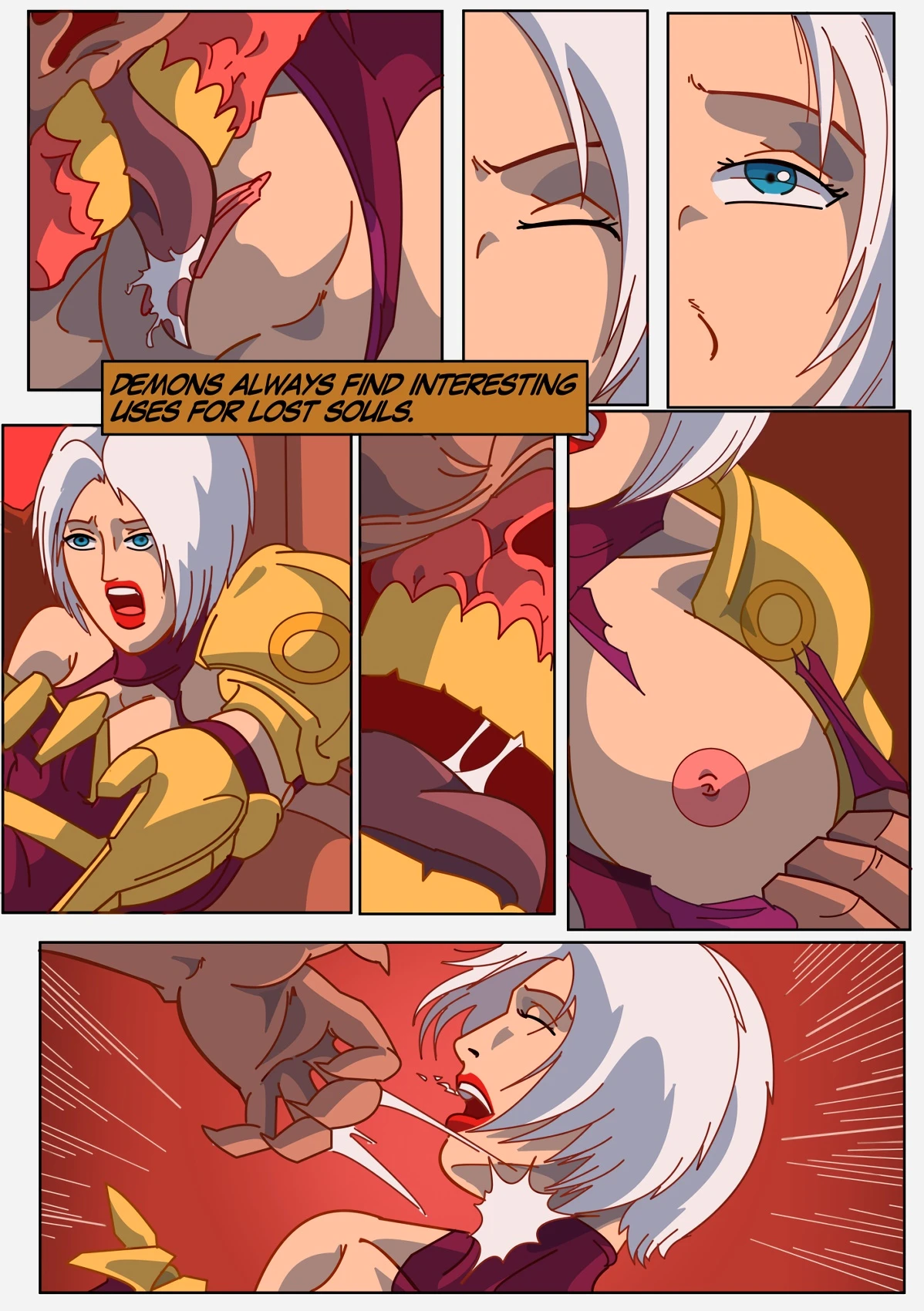Hell knight porn comic picture 3