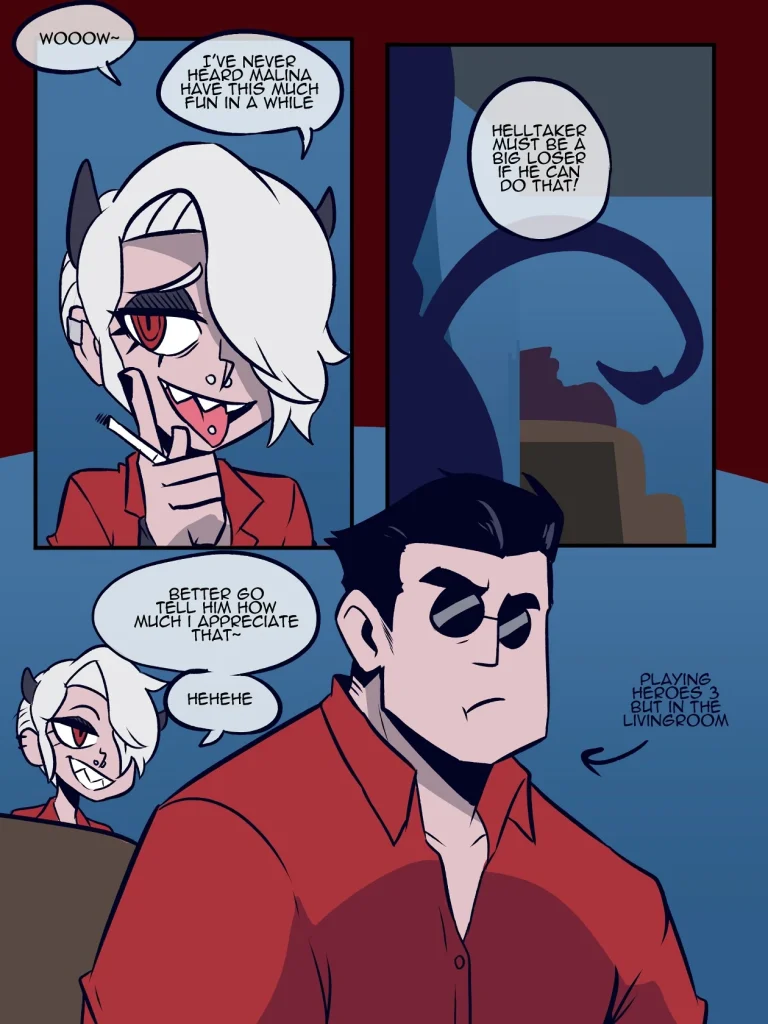 Helltaker comic porn comic picture 4