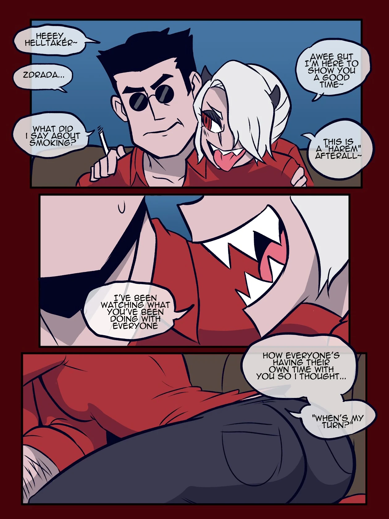 Helltaker comic porn comic picture 5