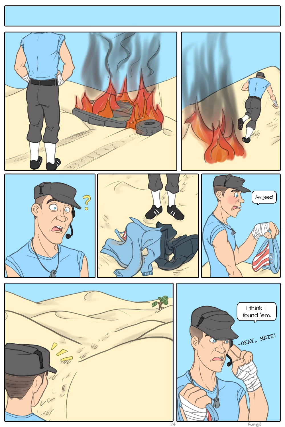 Helmet Party porn comic picture 24