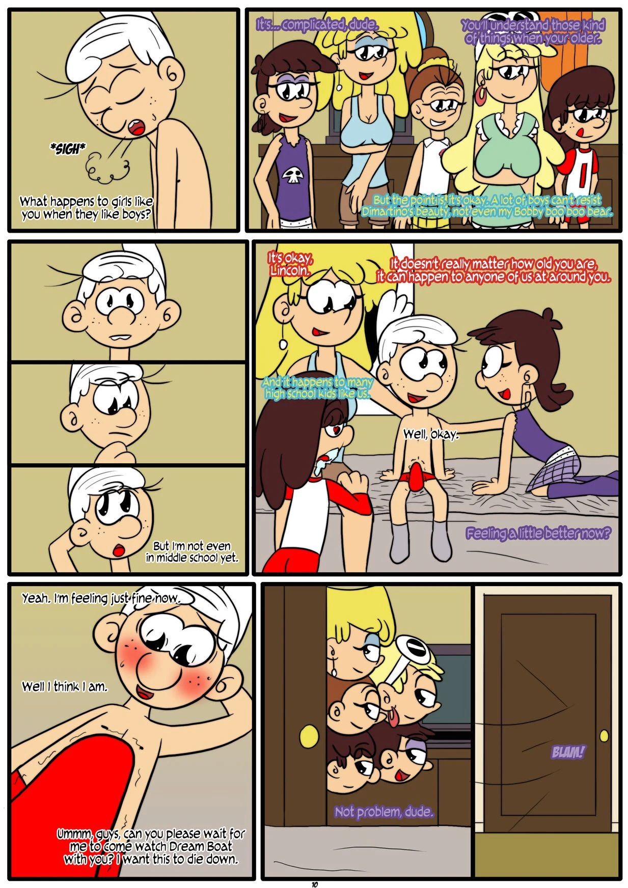 Help of Love porn comic picture 10