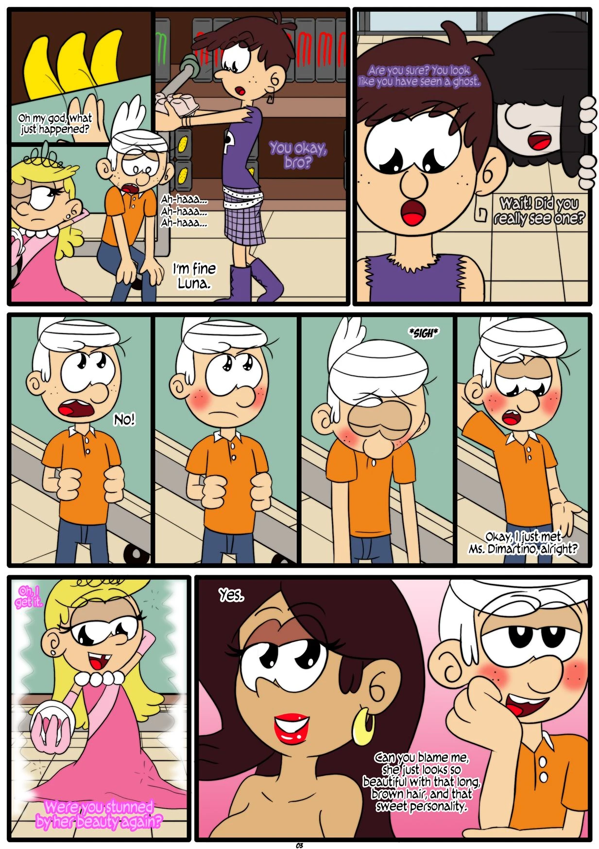 Help of Love porn comic picture 3