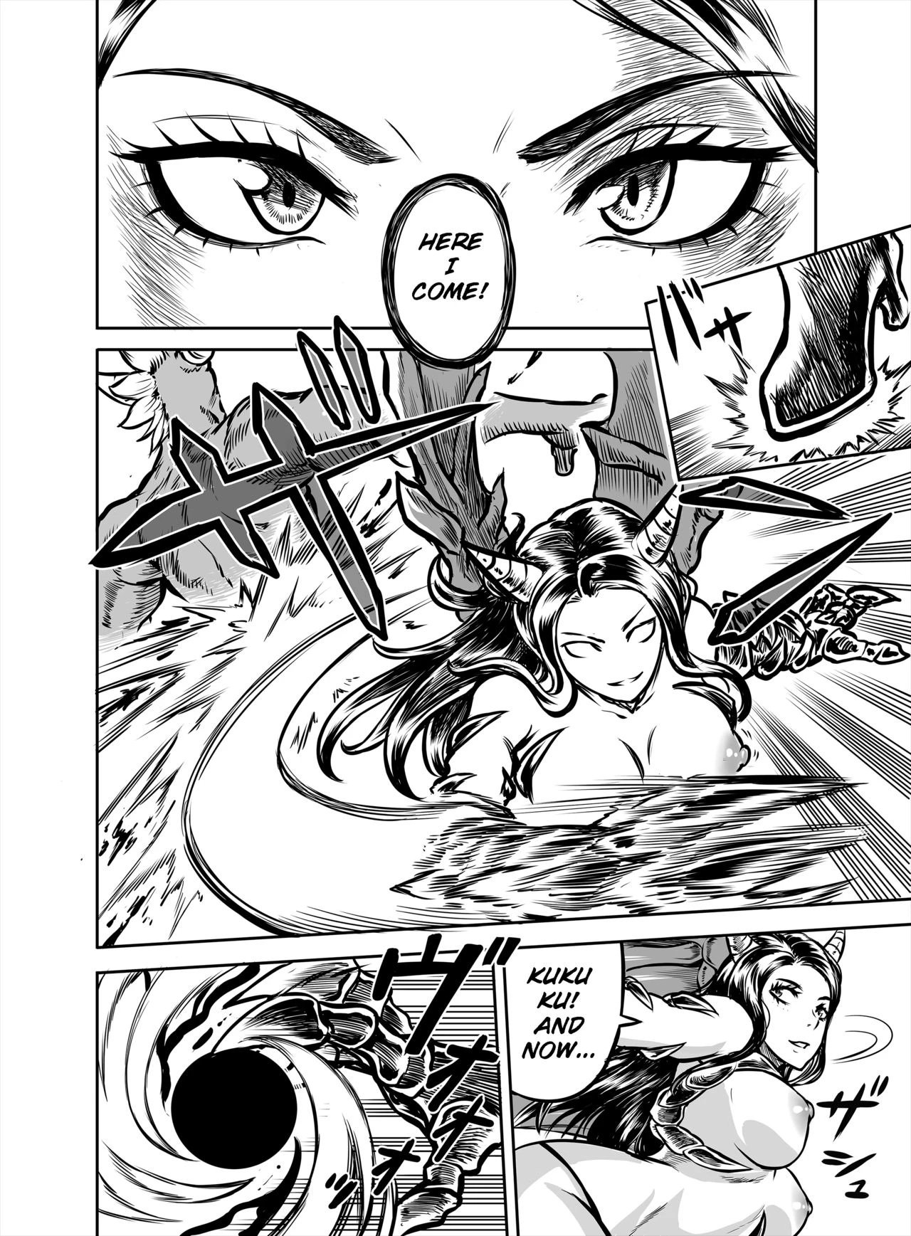 Hentai Demon Huntress porn comic picture 25