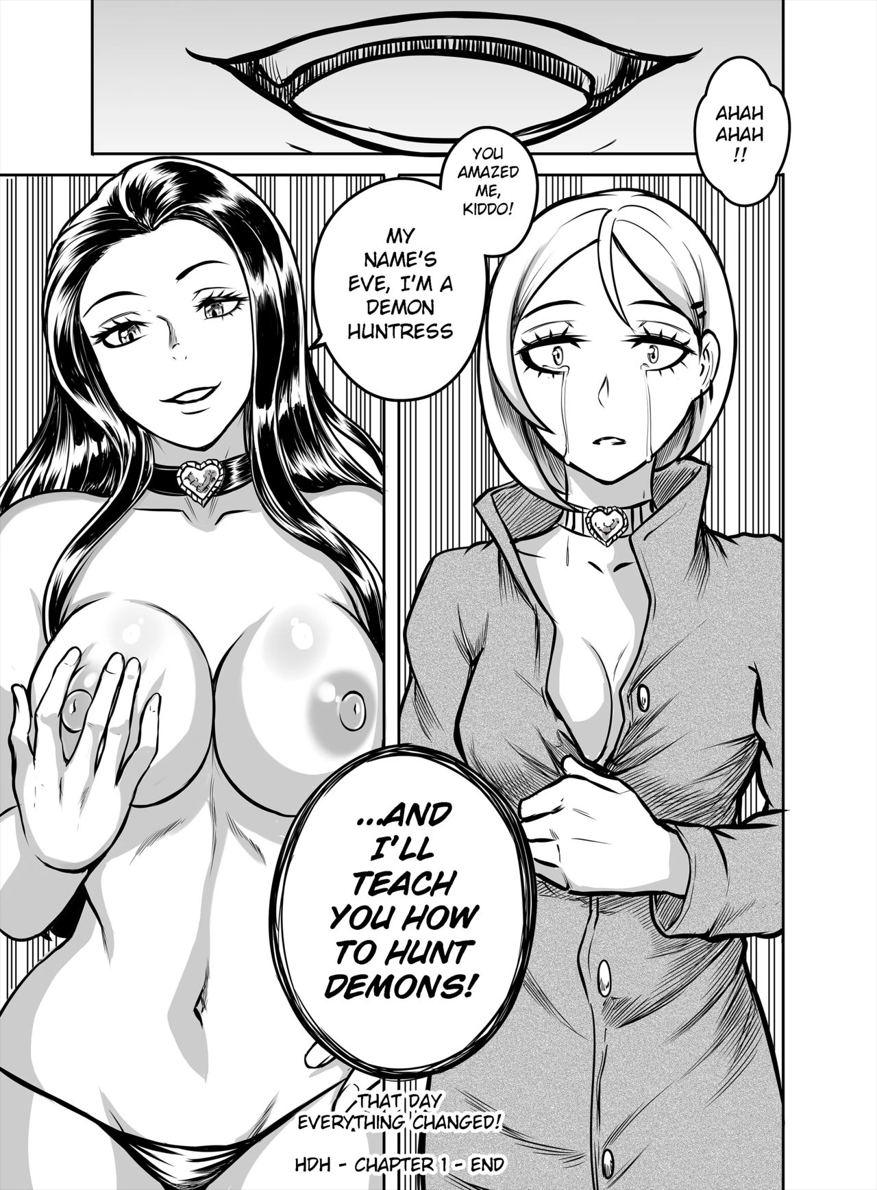 Hentai Demon Huntress porn comic picture 32
