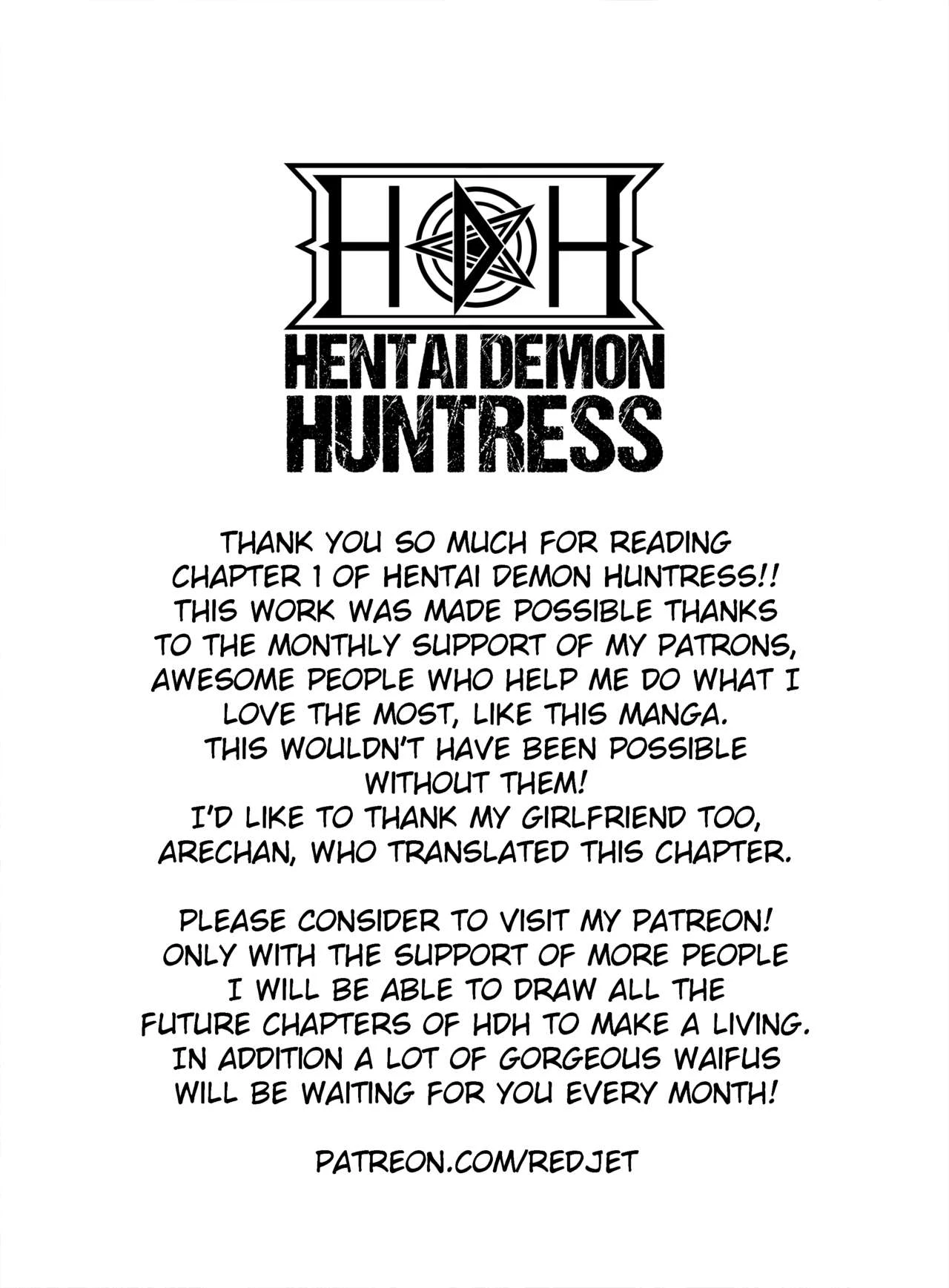 Hentai Demon Huntress porn comic picture 33