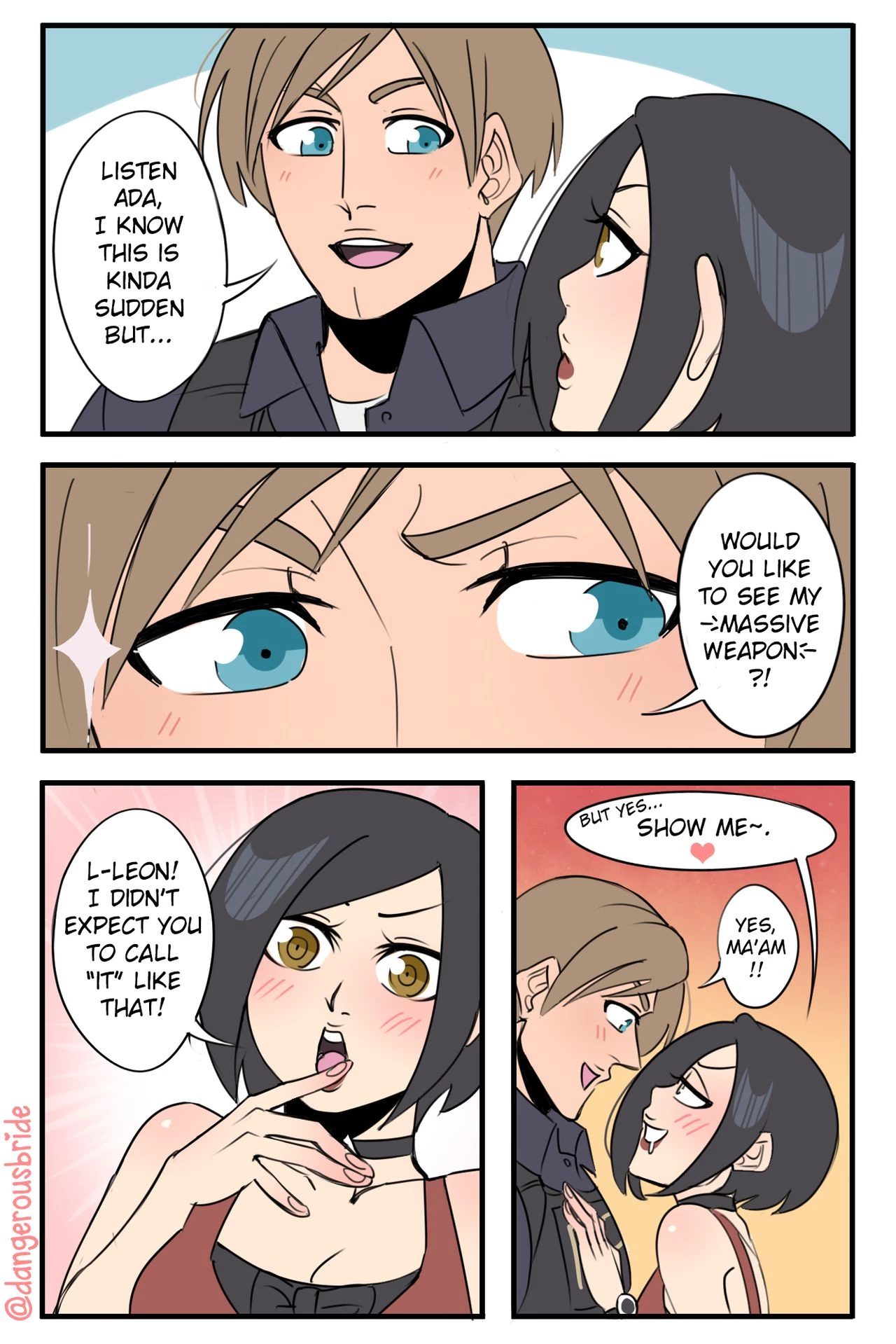 Her favorite weapon porn comic picture 3