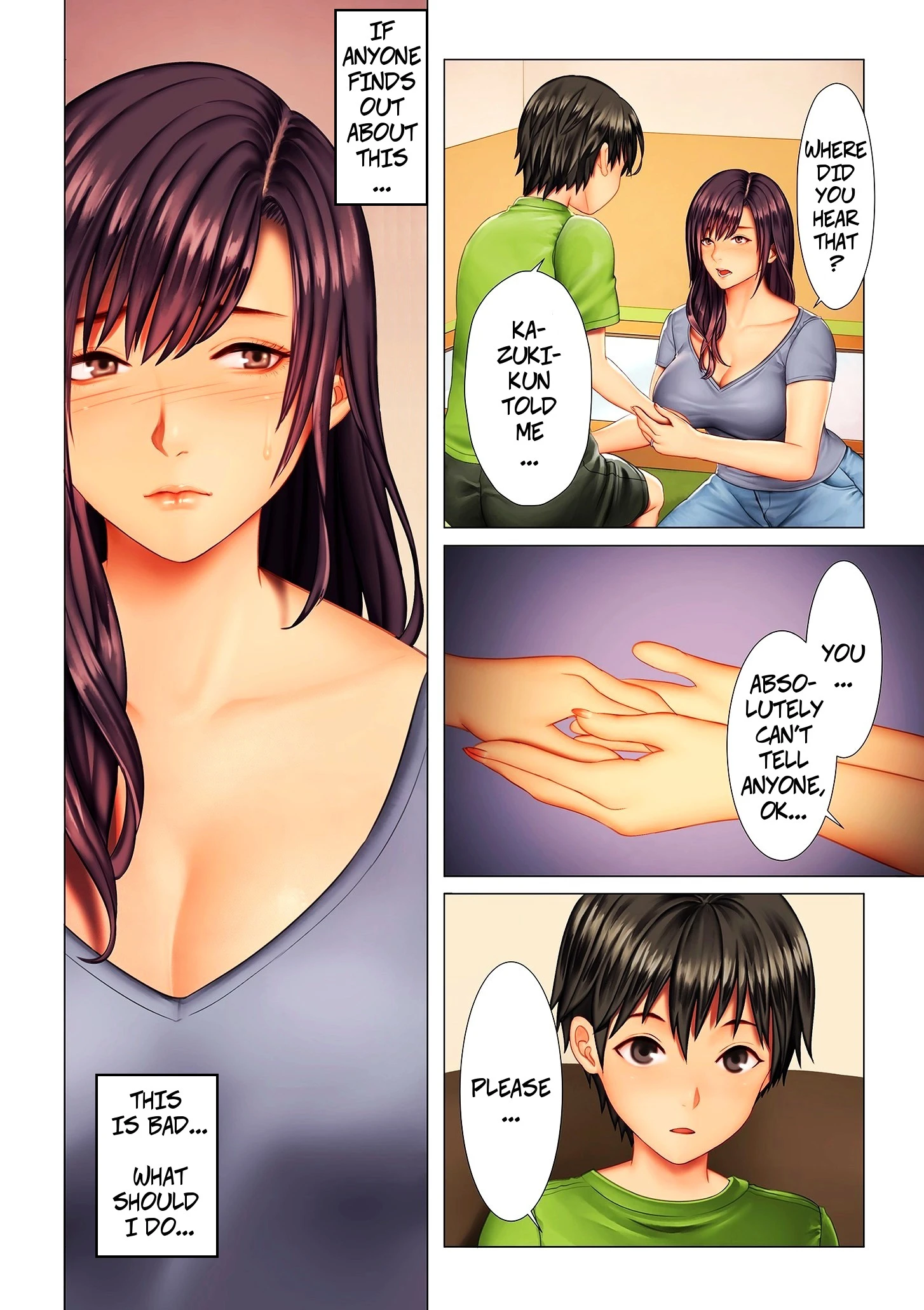 Her Hole Ch. 1-2 | Oba-san no Ana porn comic picture 8