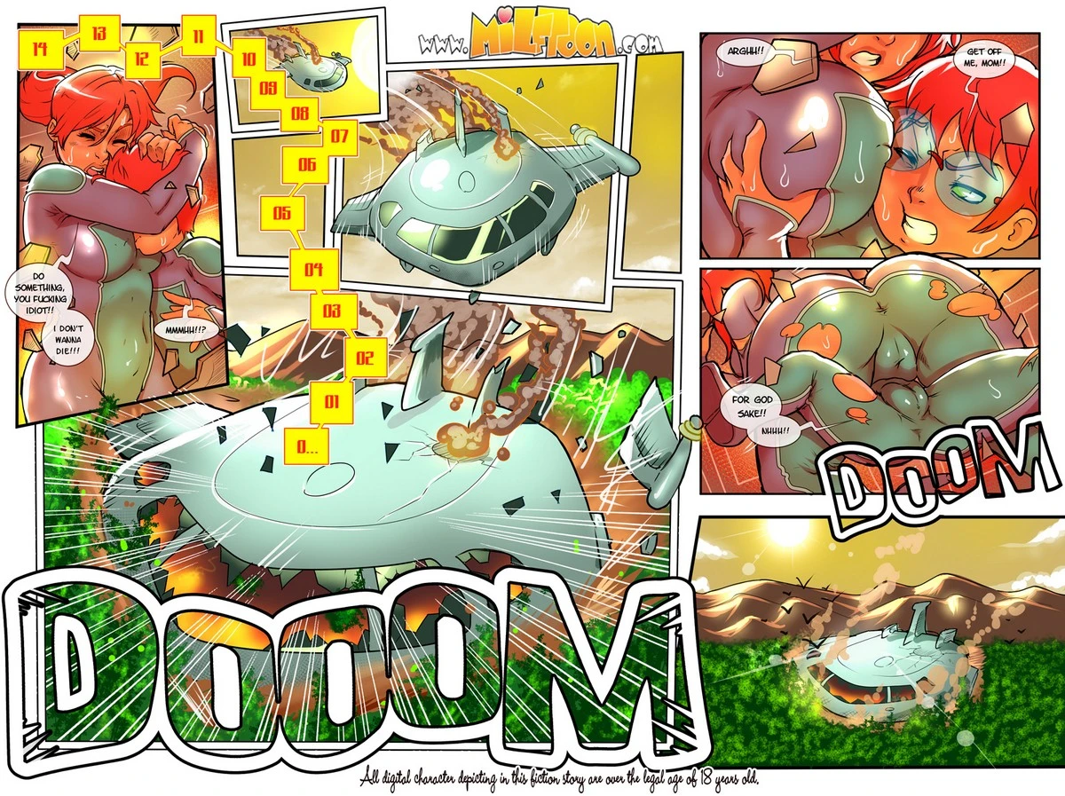 Hera Milftoon and The Space Clones porn comic picture 3