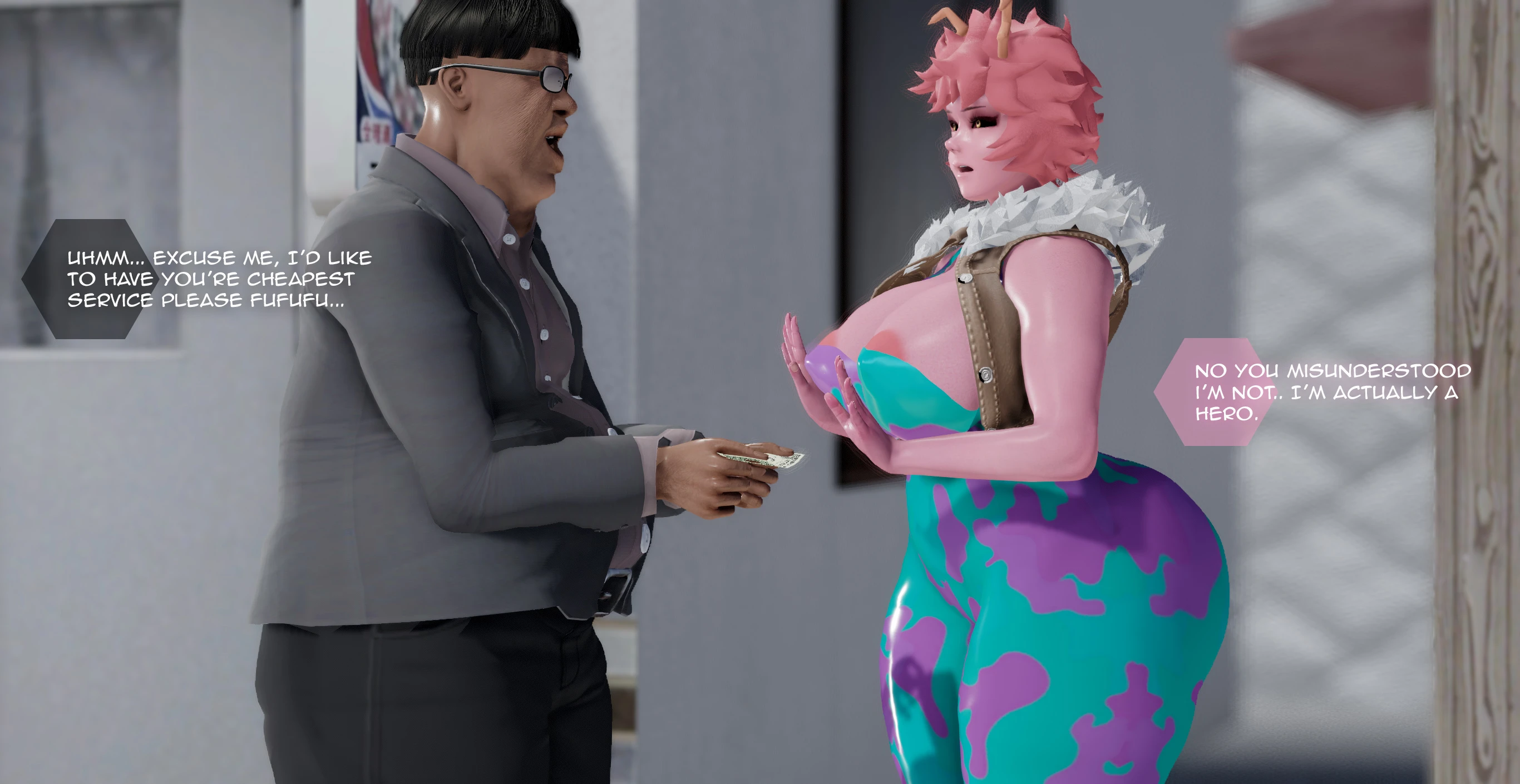 Hero porn comic picture 3