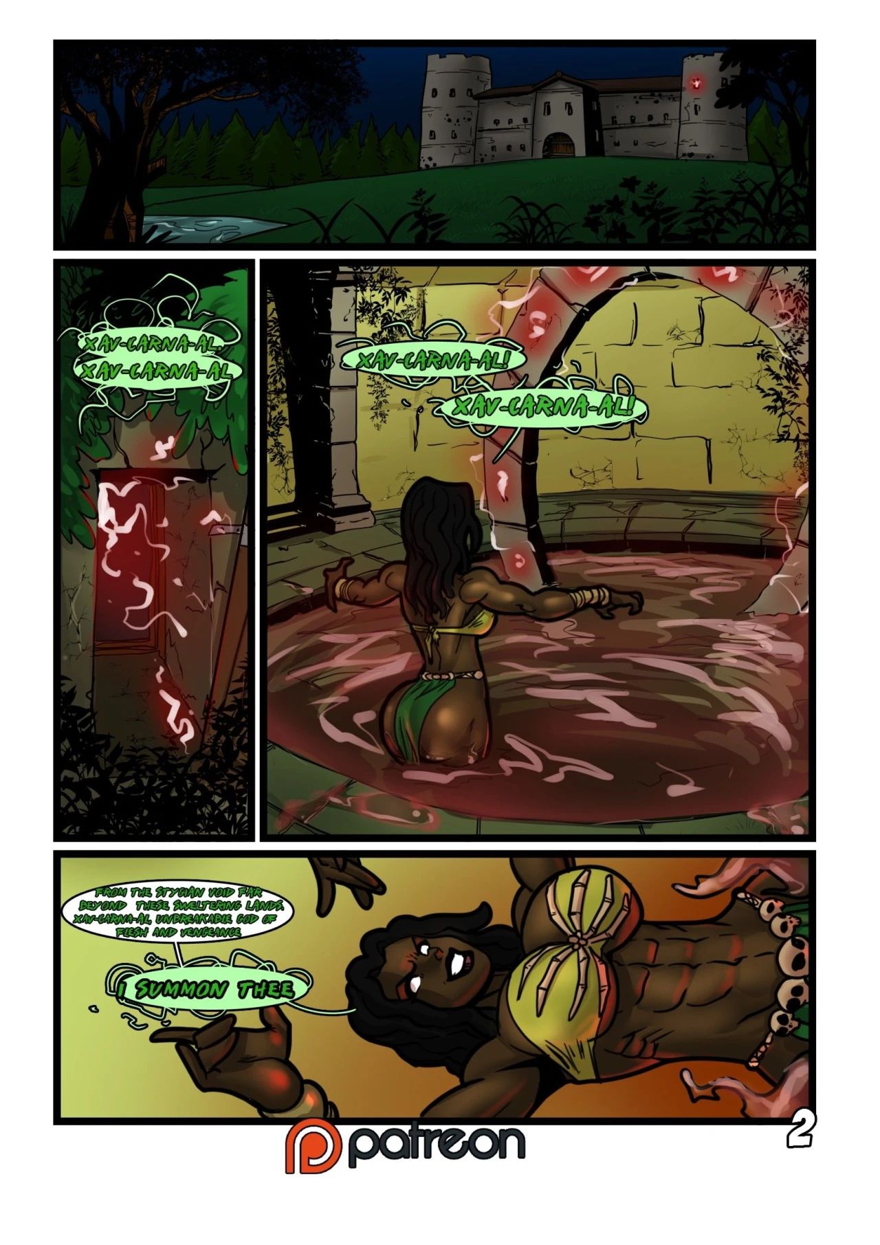 Hero Tales #2: Enter the Mad Witch porn comic picture 3