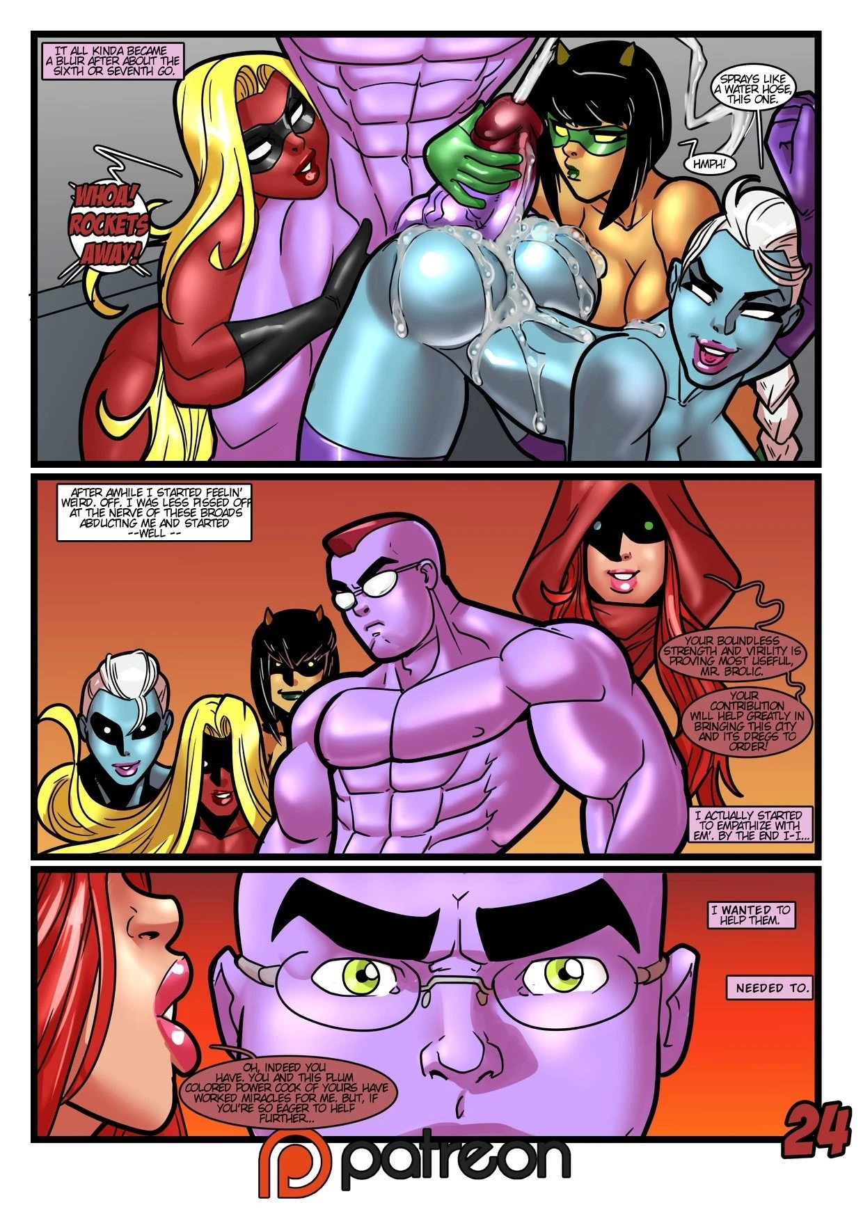 Hero Tales 4: Kiss of The Crimson Dahlia porn comic picture 24