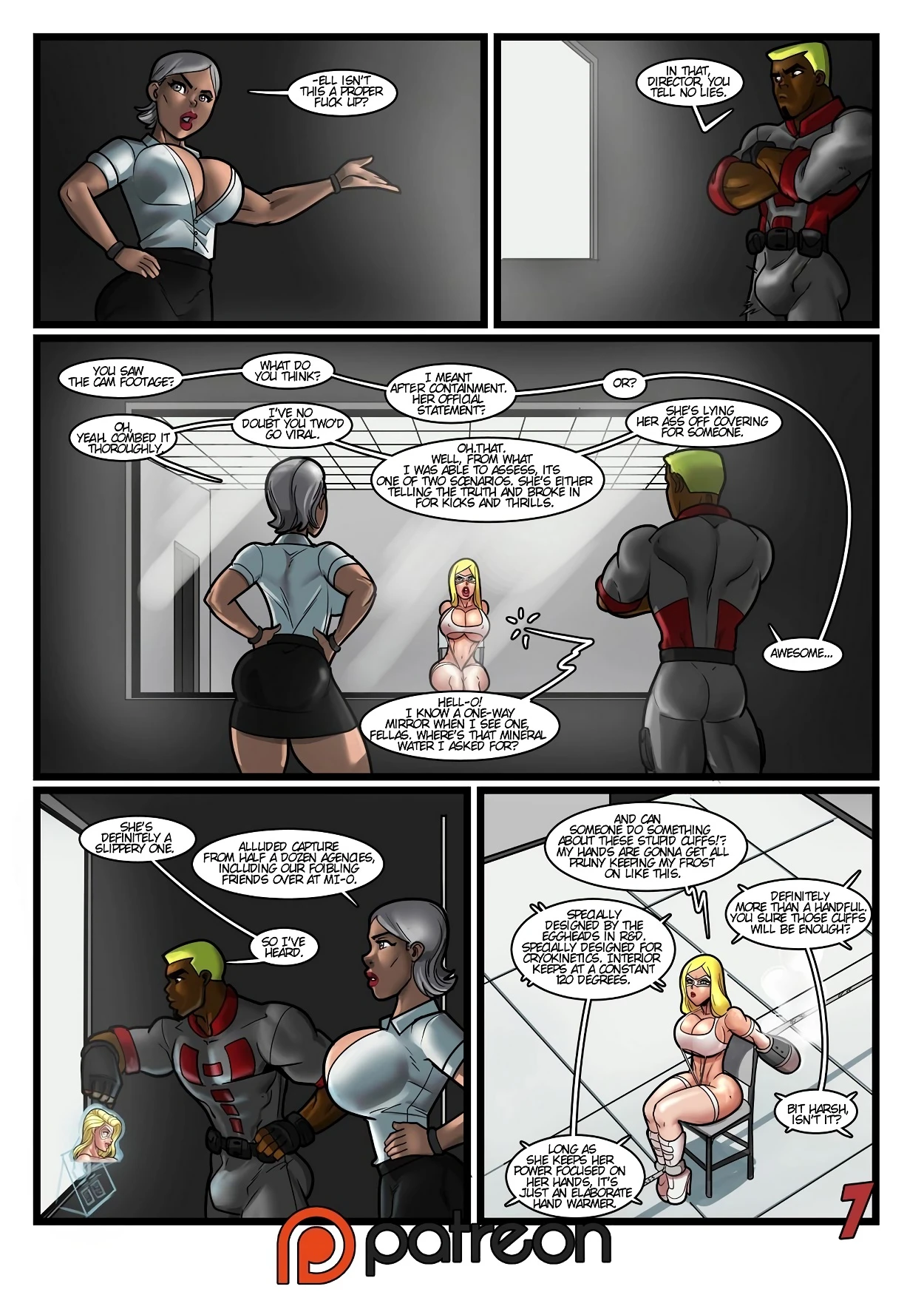 Hero Tales 4: Kiss of The Crimson Dahlia porn comic picture 8