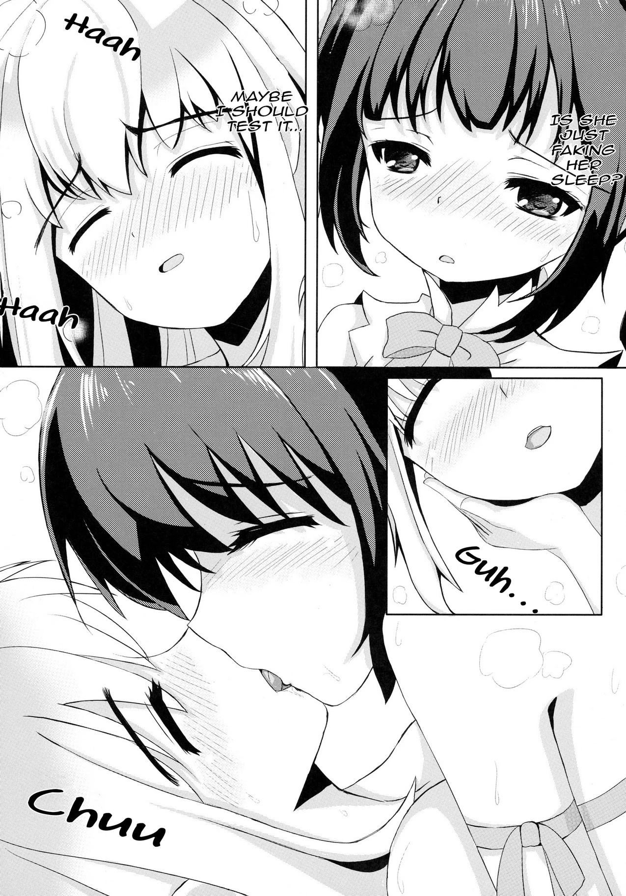 Hestia x Aiz porn comic picture 9