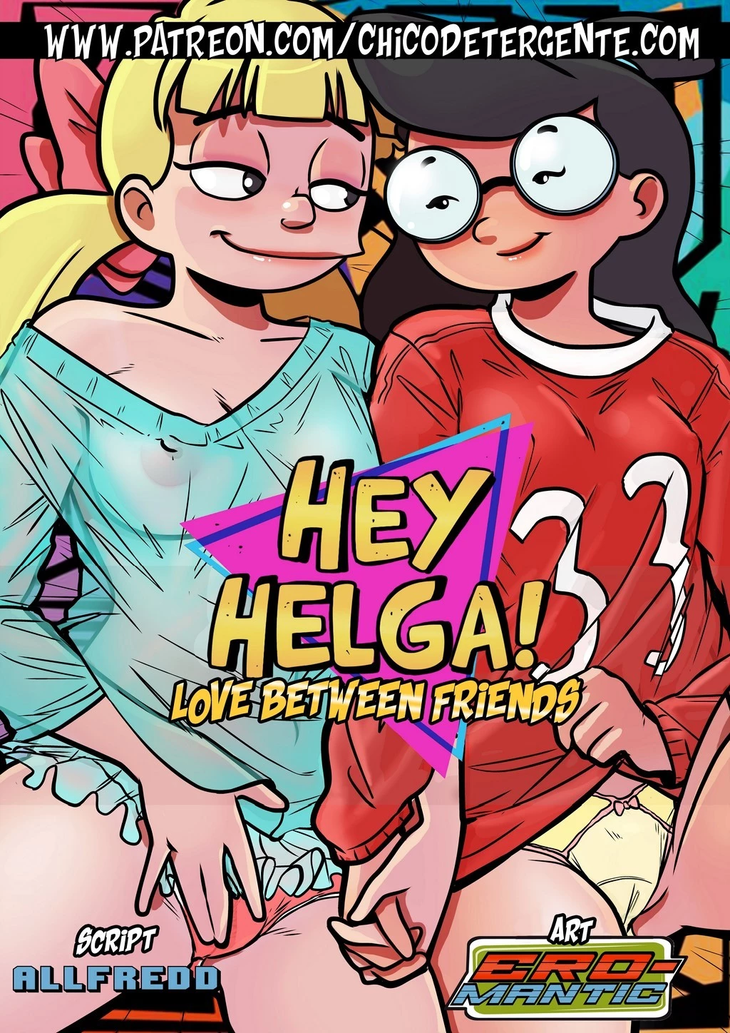 Hey Helga: Love Between Friends porn comic picture 1