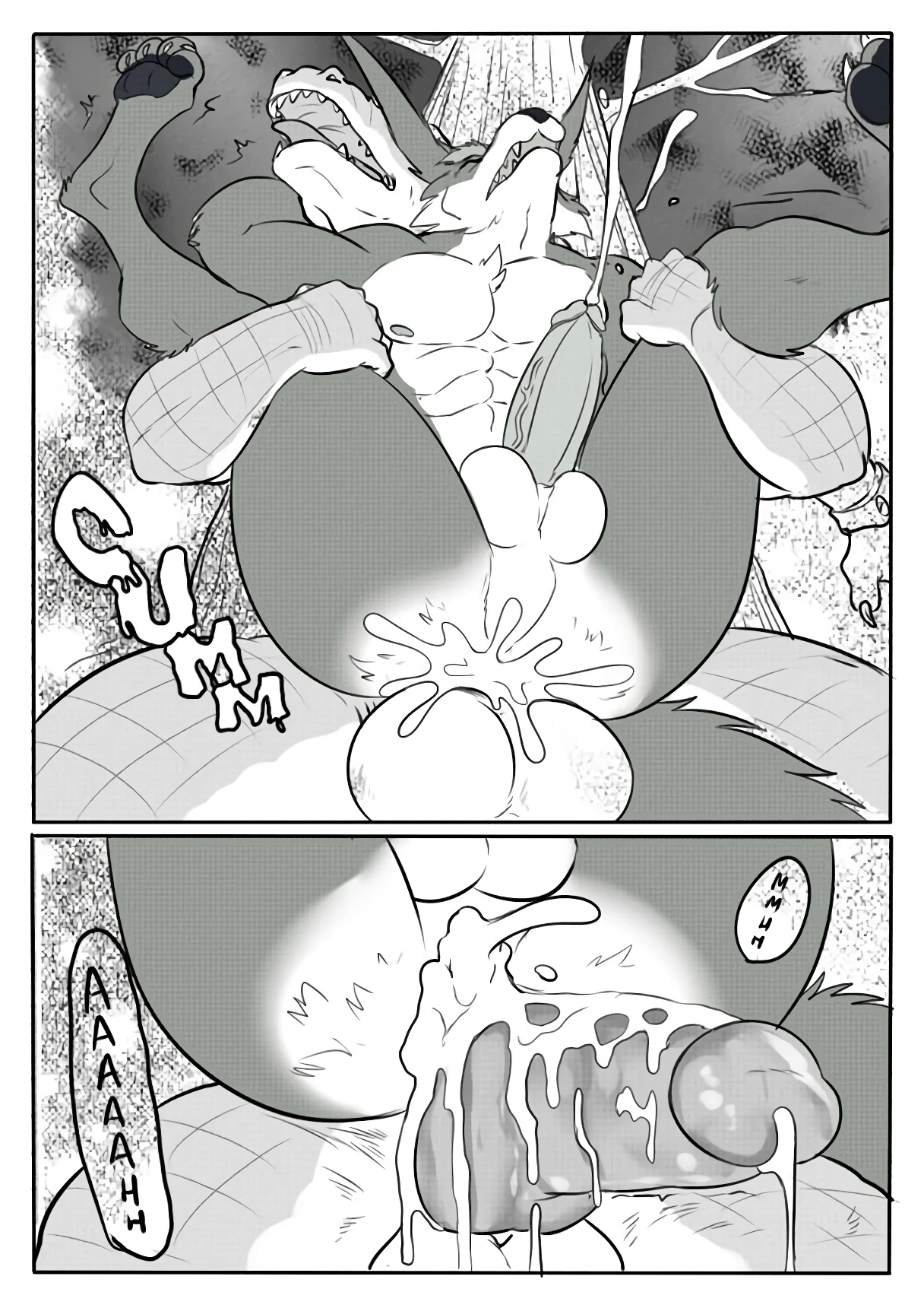 Hidden in the bushes porn comic picture 13