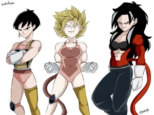 High impact Saiyan mating rituals porn comic picture 1