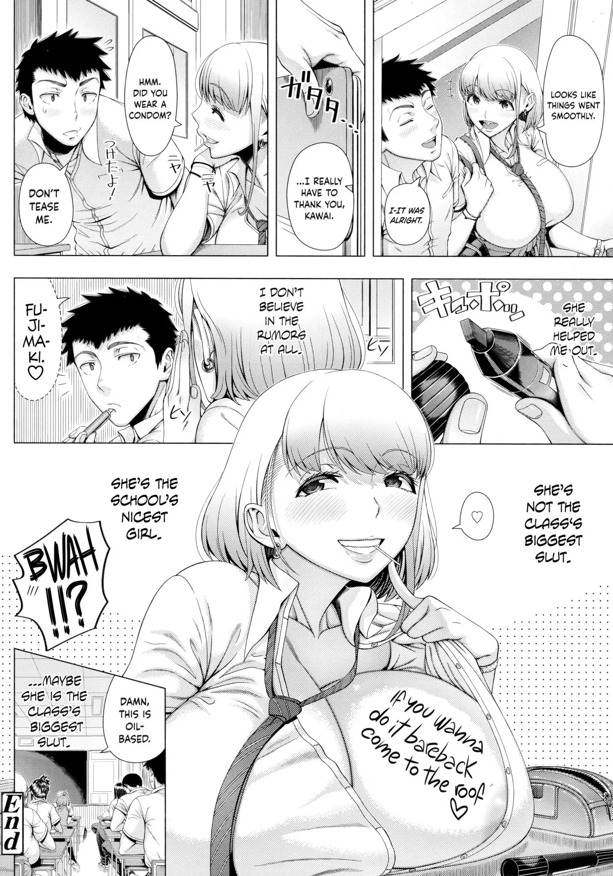 High School Slut's Love Consultation + Girlfriend Chapter porn comic picture 32