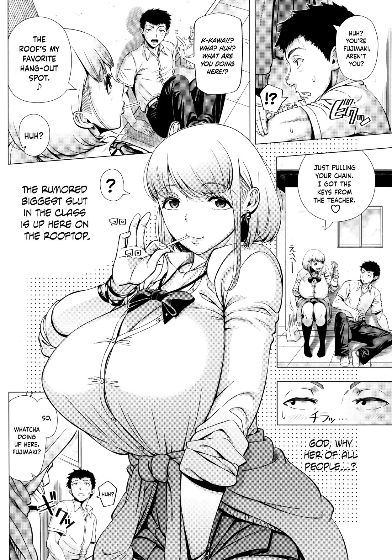 High School Slut's Love Consultation + Girlfriend Chapter porn comic picture 4