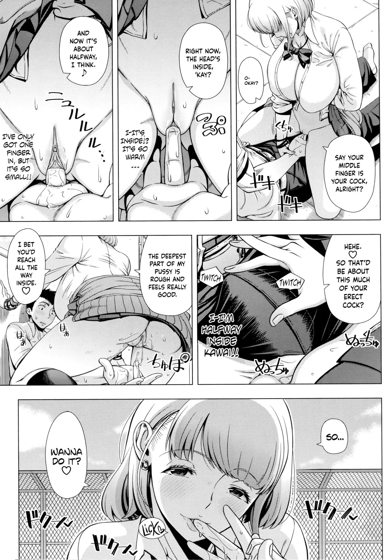 High School Slut's Love Consultation + Girlfriend Chapter porn comic picture 9