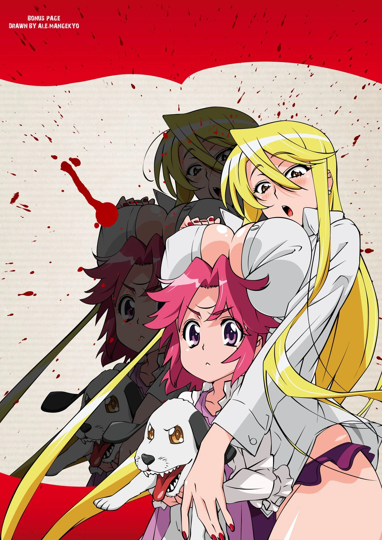 Highschool of the Werewolf porn comic picture 27