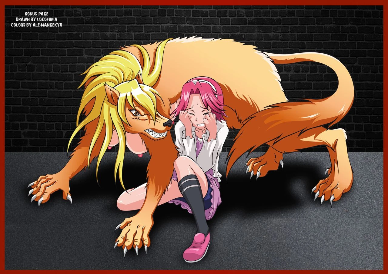 Highschool of the Werewolf porn comic picture 33