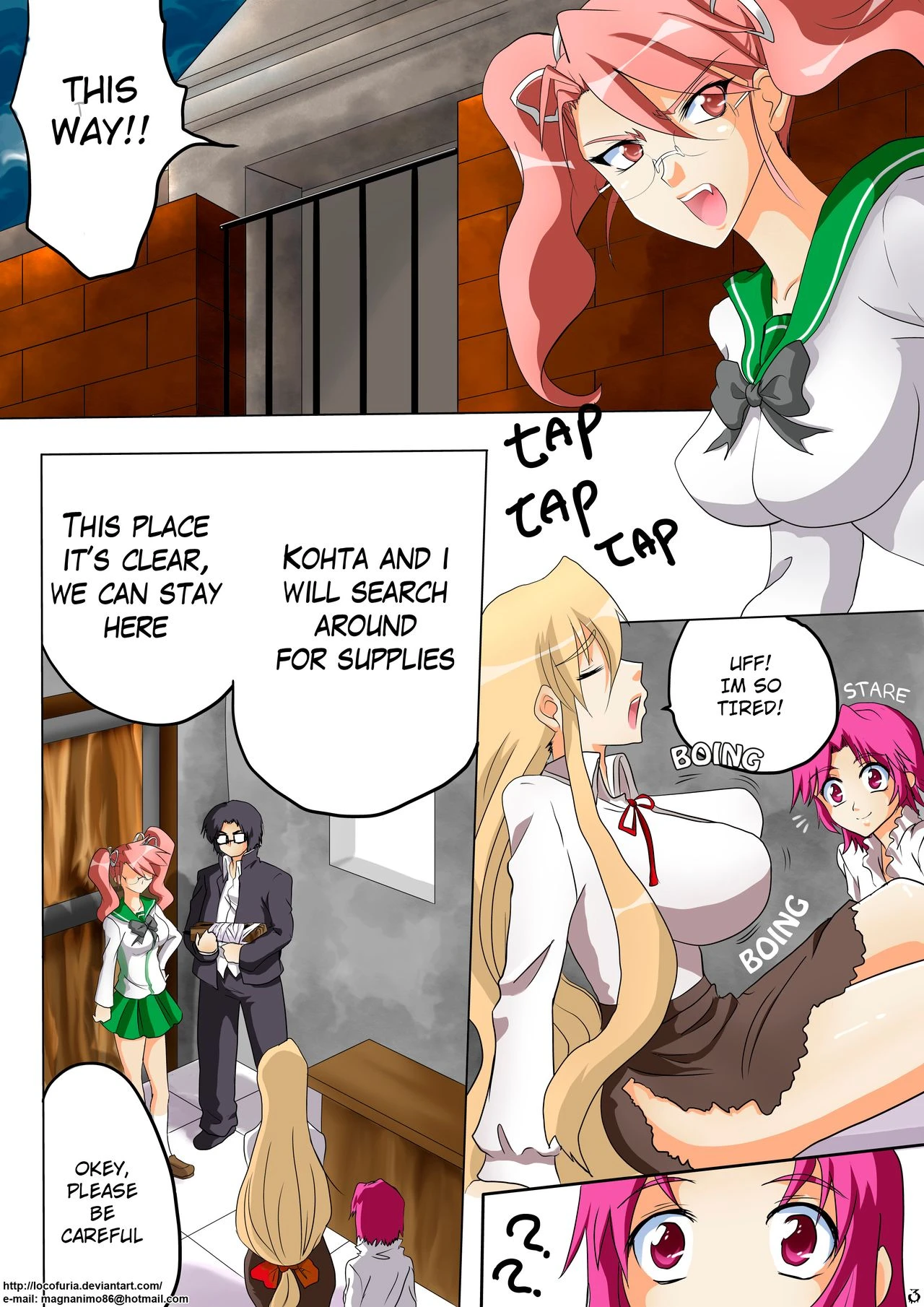 Highschool of the Werewolf porn comic picture 6