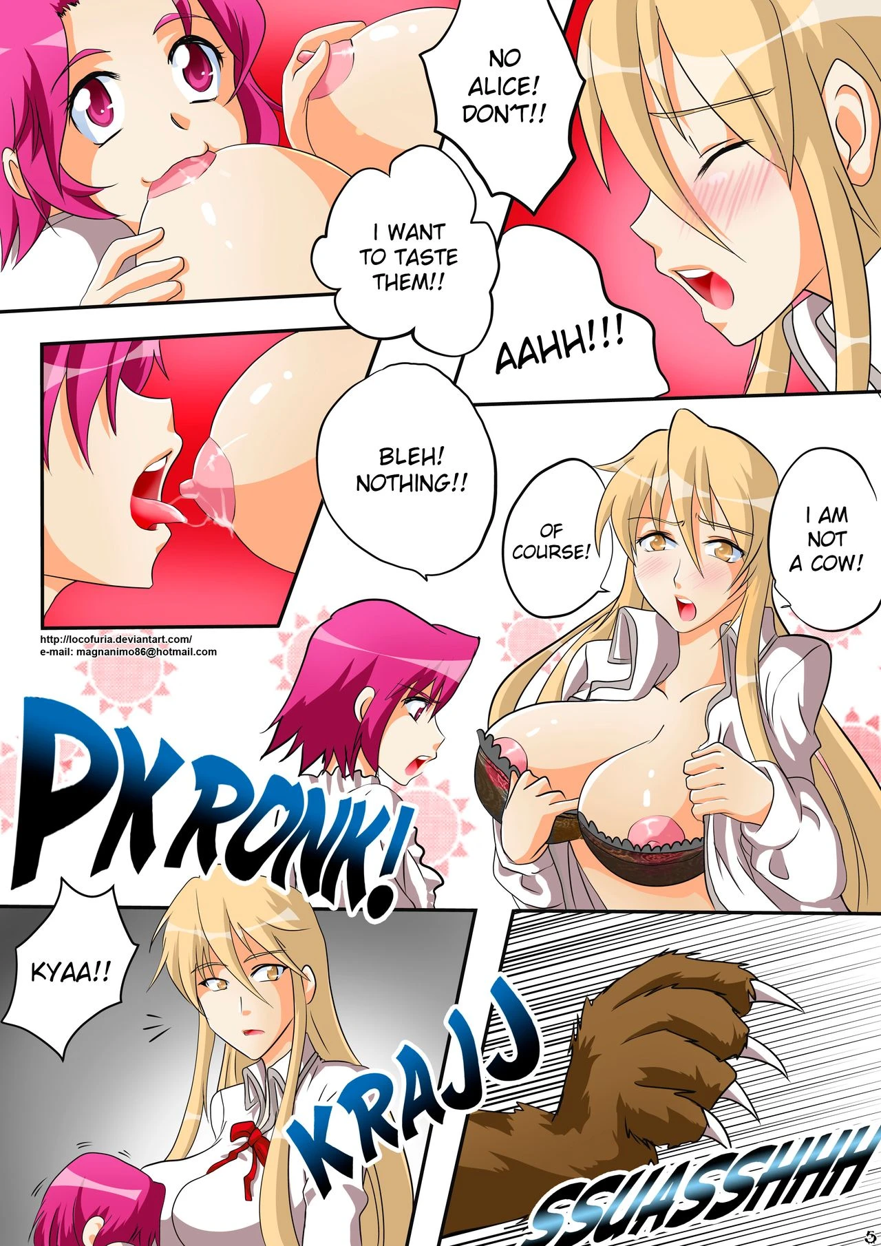 Highschool of the Werewolf porn comic picture 8