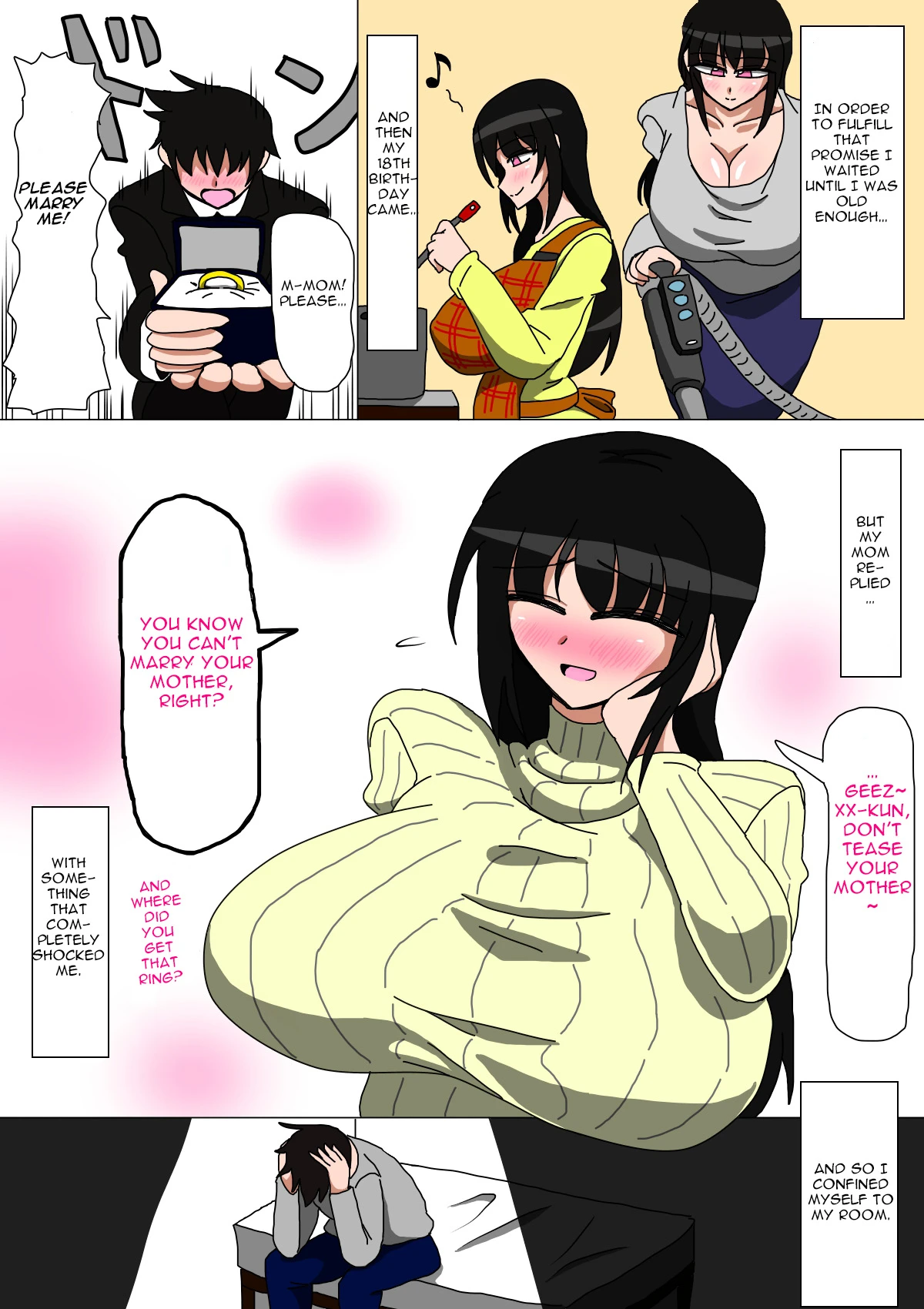 Hikikomori no Okaa-san porn comic picture 3